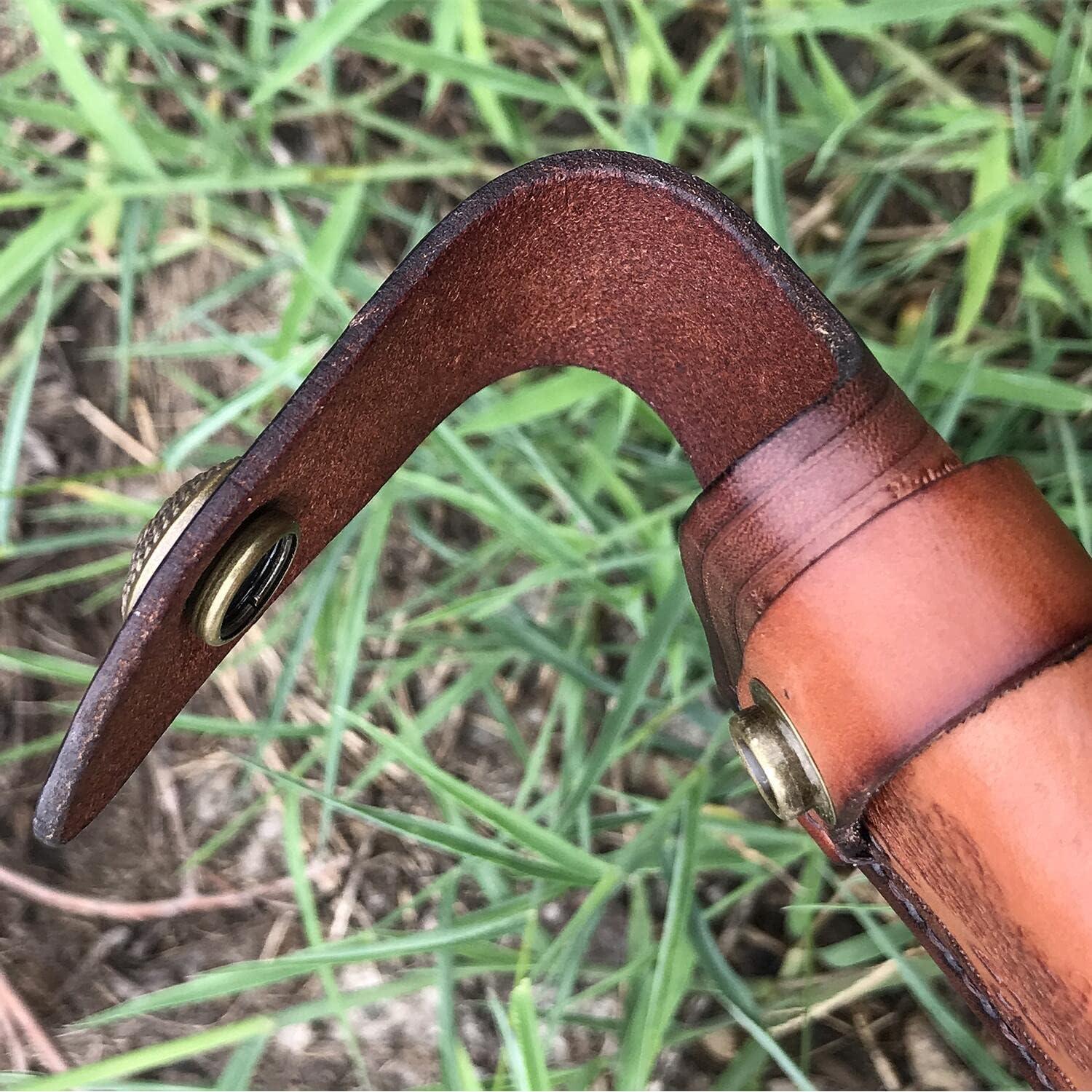 Funda de Cuchillo de Cuero COHOMELARS 10.8 cm Marrón EDC