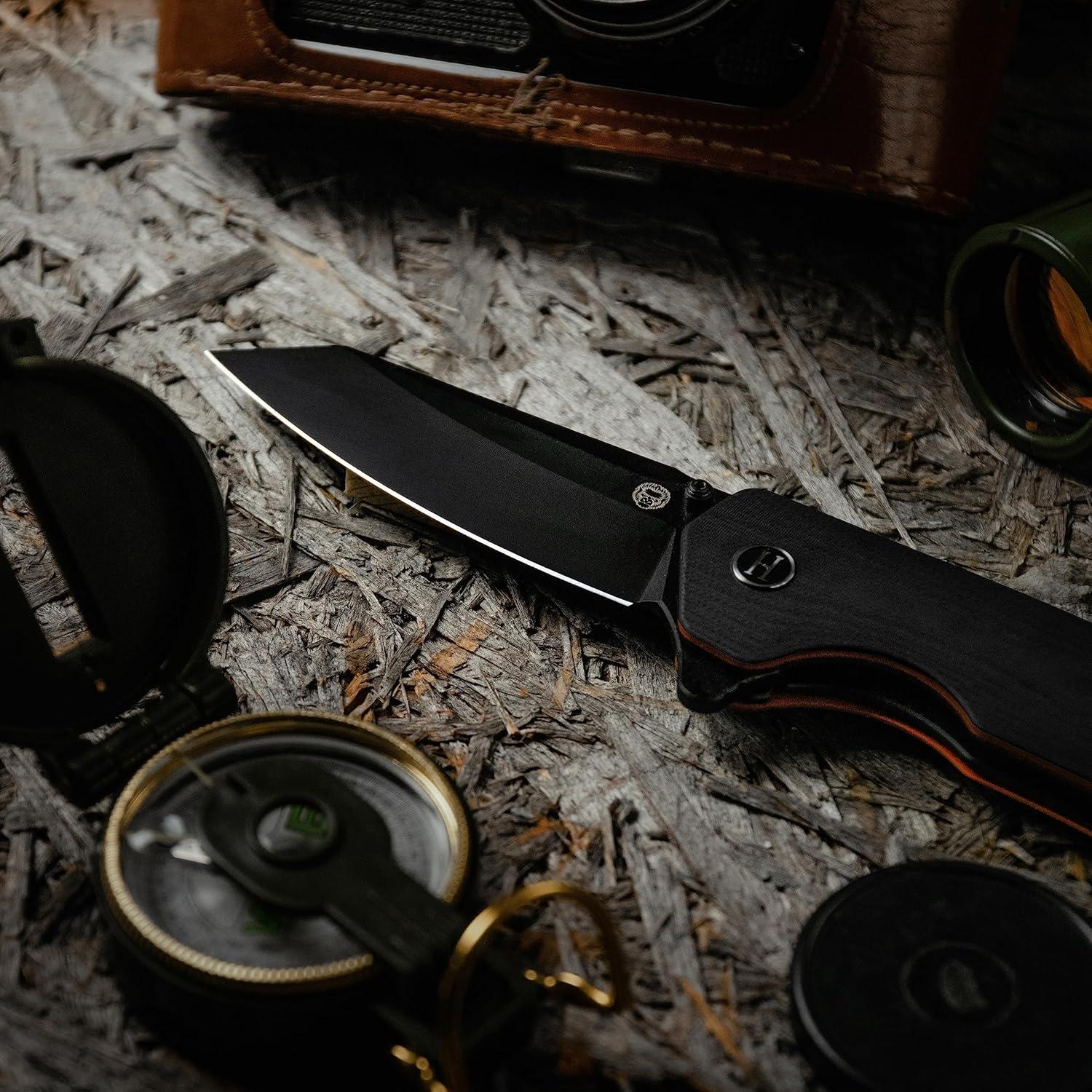 Cuchillo de bolsillo Holtzman's Gorilla Survival G10 D2 21.6 cm