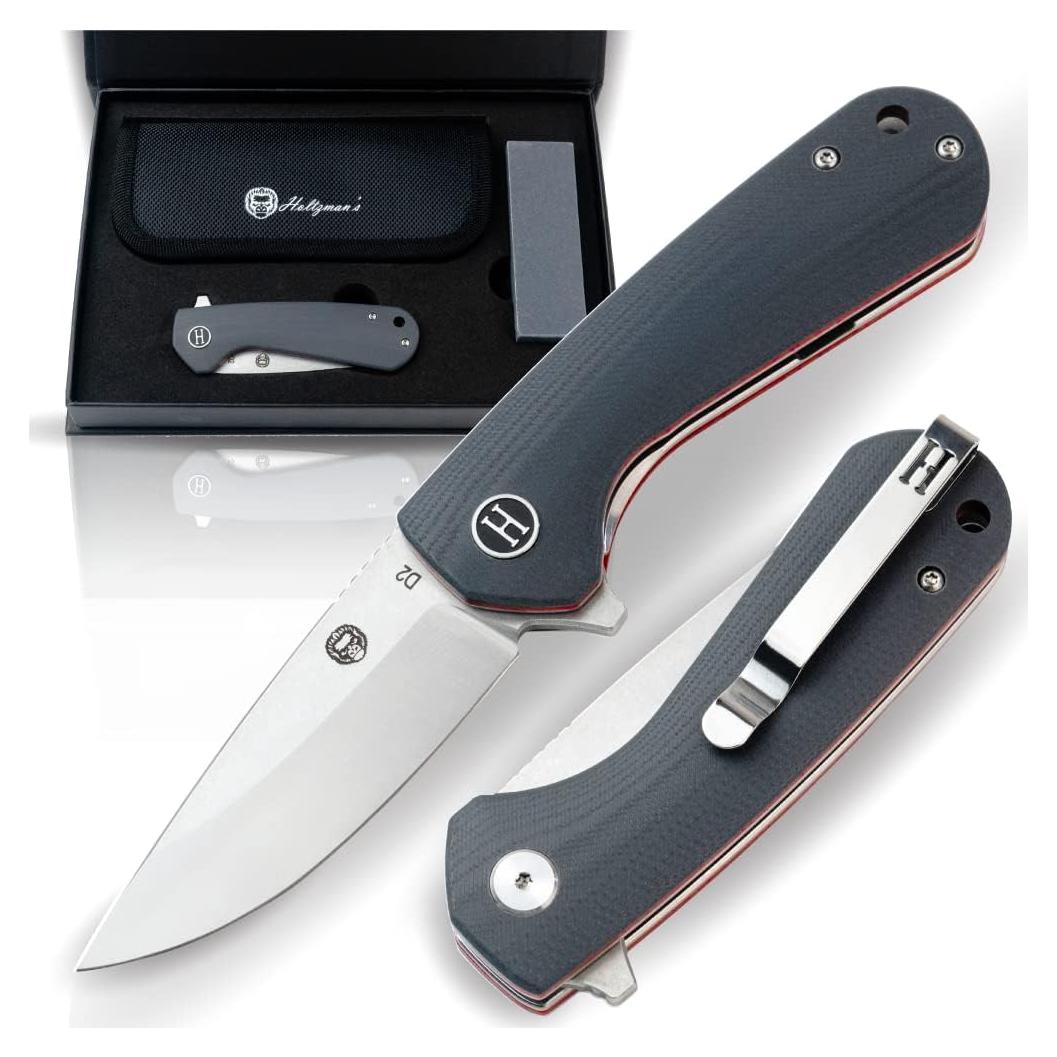 Cuchillo Plegable de Supervivencia Holtzman La Salvaje 16.36cm