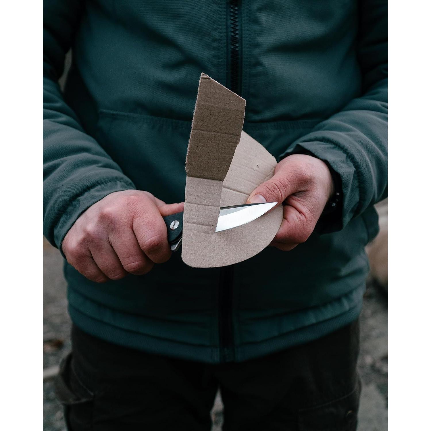 Cuchillo Plegable Holtzman H4-AZIS-CAI5 Acero D2 Mango G10