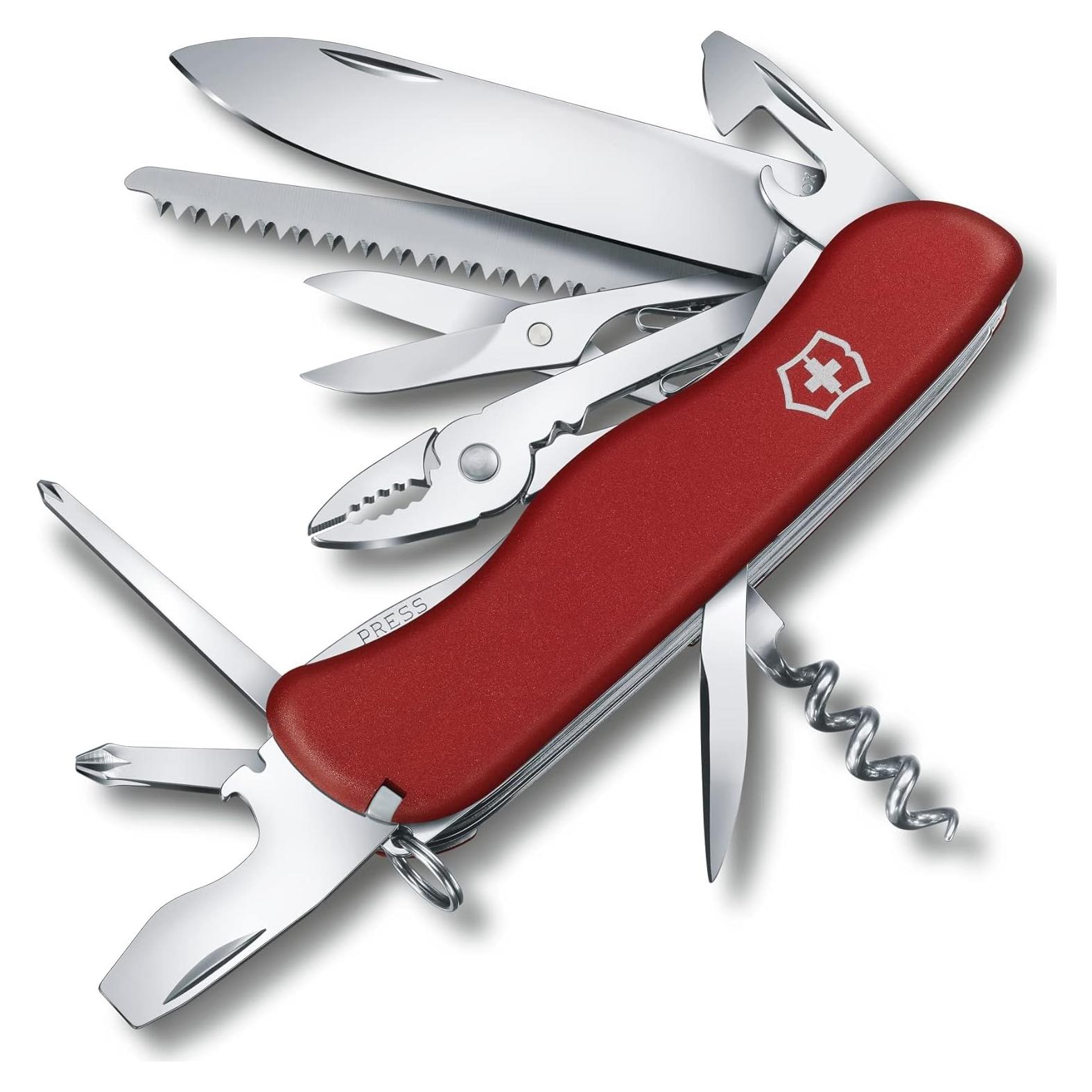 Cuchillo Suizo Victorinox Héroes 18 Funciones Rojo