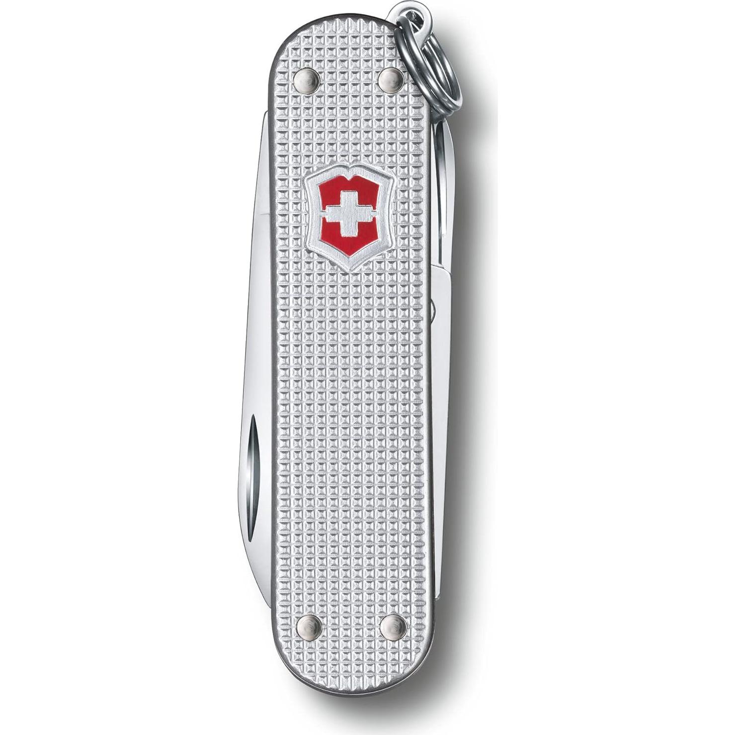 Cuchillo de bolsillo Victorinox Classic SD Alox Plateado 5 funciones