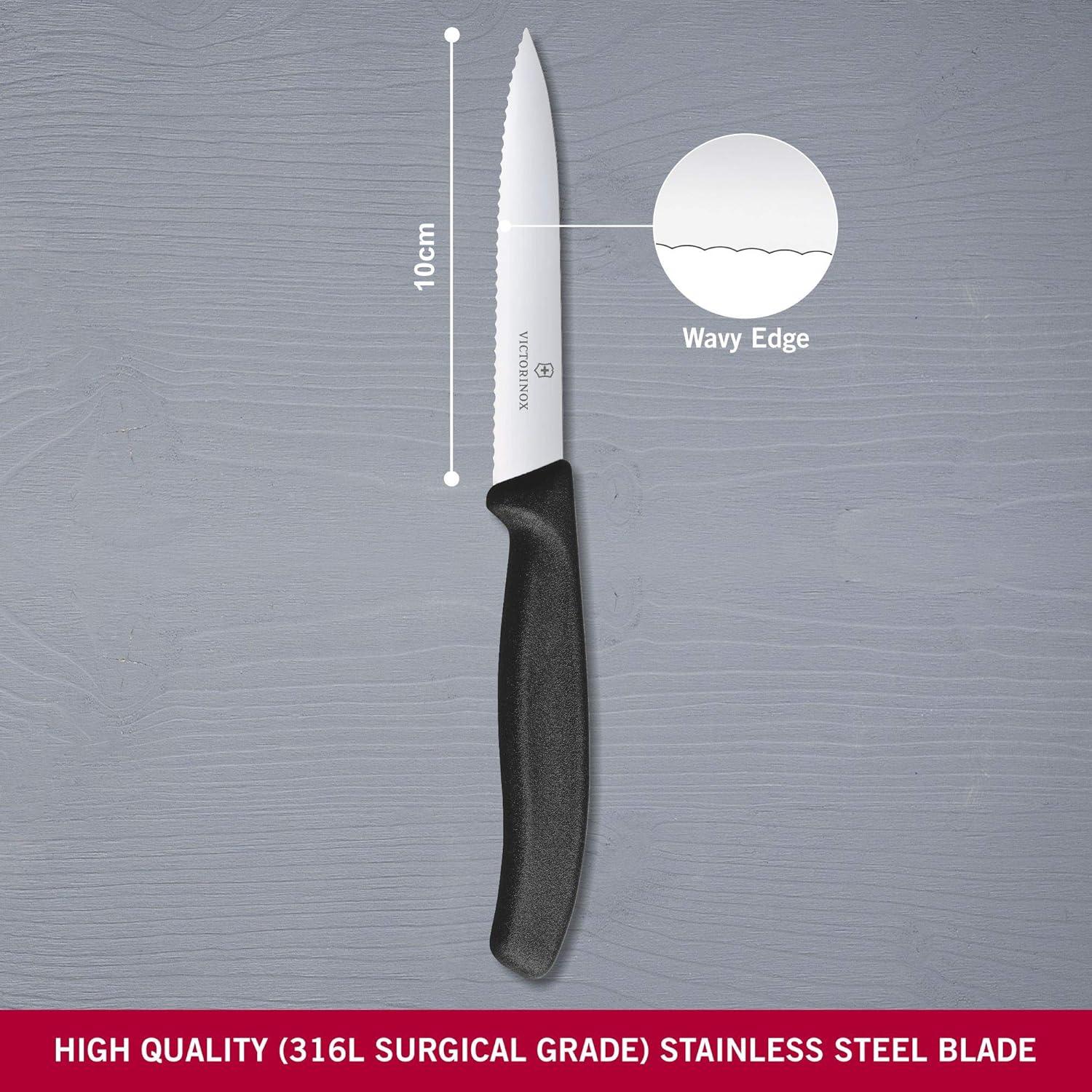 Cuchillo de Pelar Victorinox Swiss Classic 10.16 cm Punta Serrada