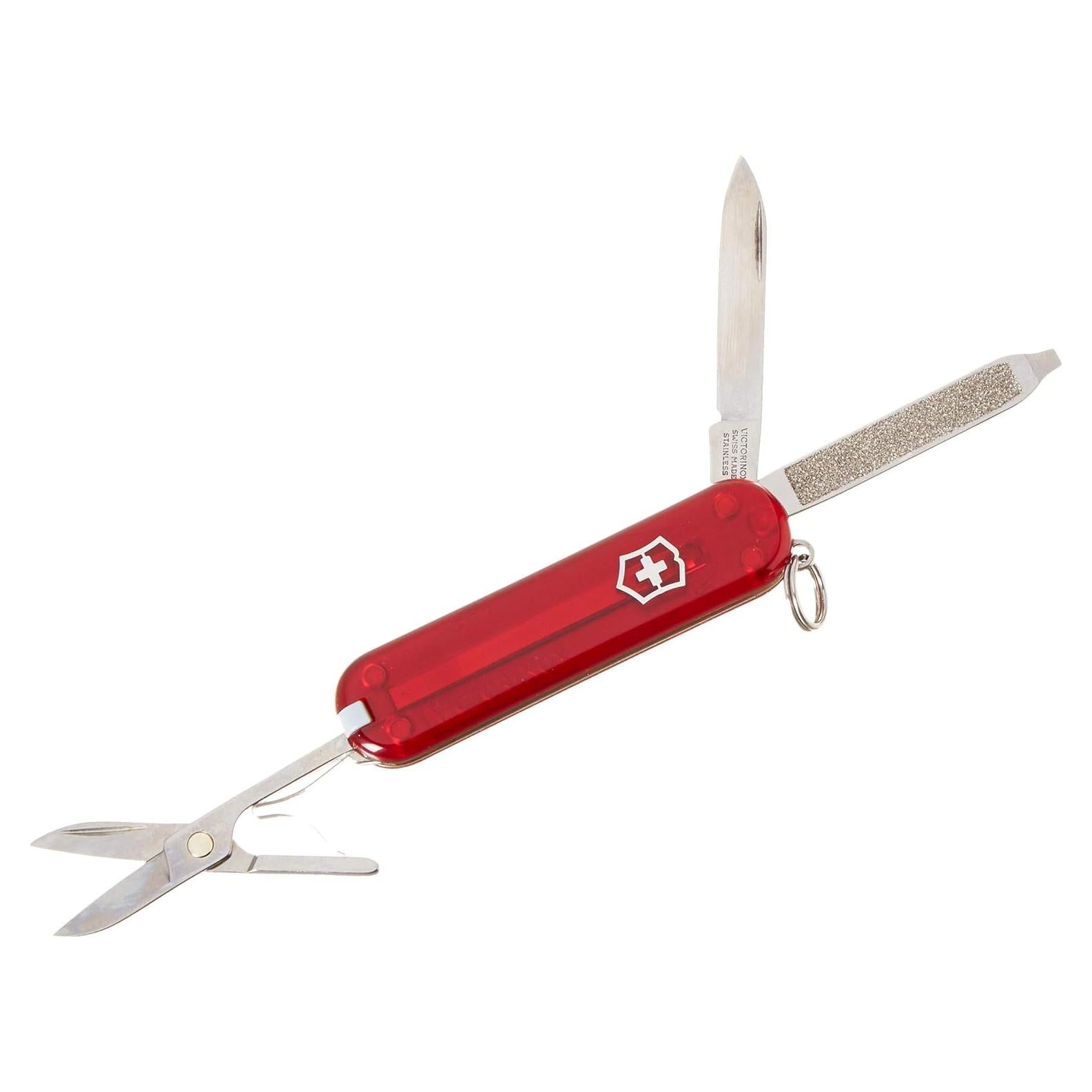 Cuchillo Plegable Victorinox Ejercito Suizo 7 Funciones Rojo