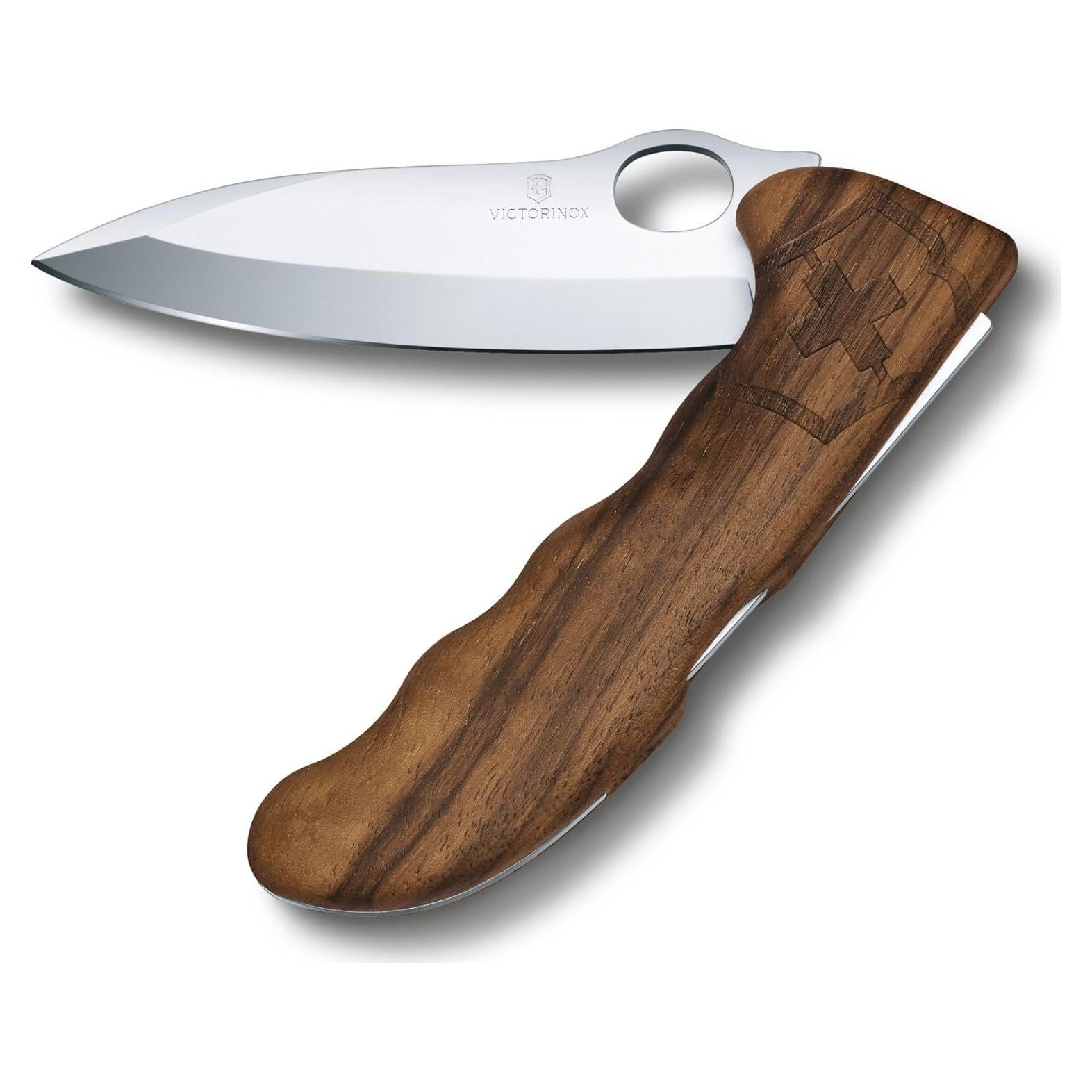 Cuchillo de bolsillo Victorinox Hunter Pro 130mm madera con funda