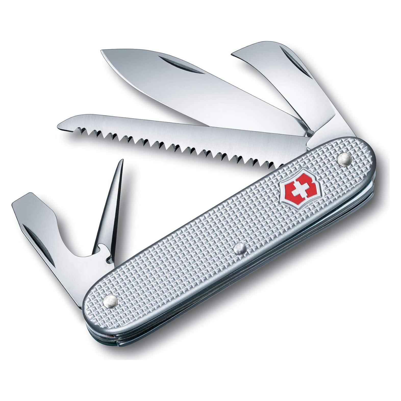 Cuchillo Suizo Victorinox 7 Funciones Alox 93mm Gris