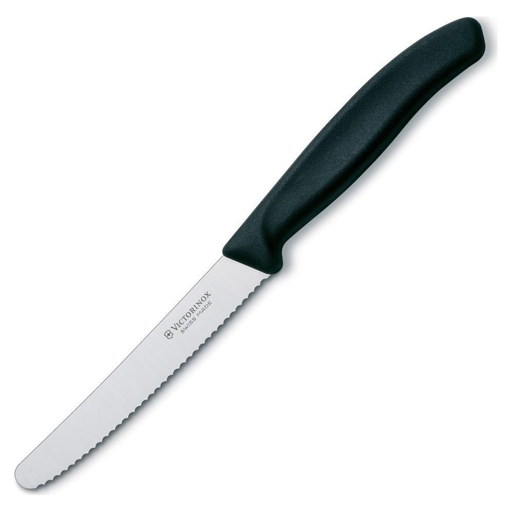 Cuchillo Utilitario Victorinox Swiss Army 11.43 cm Negro