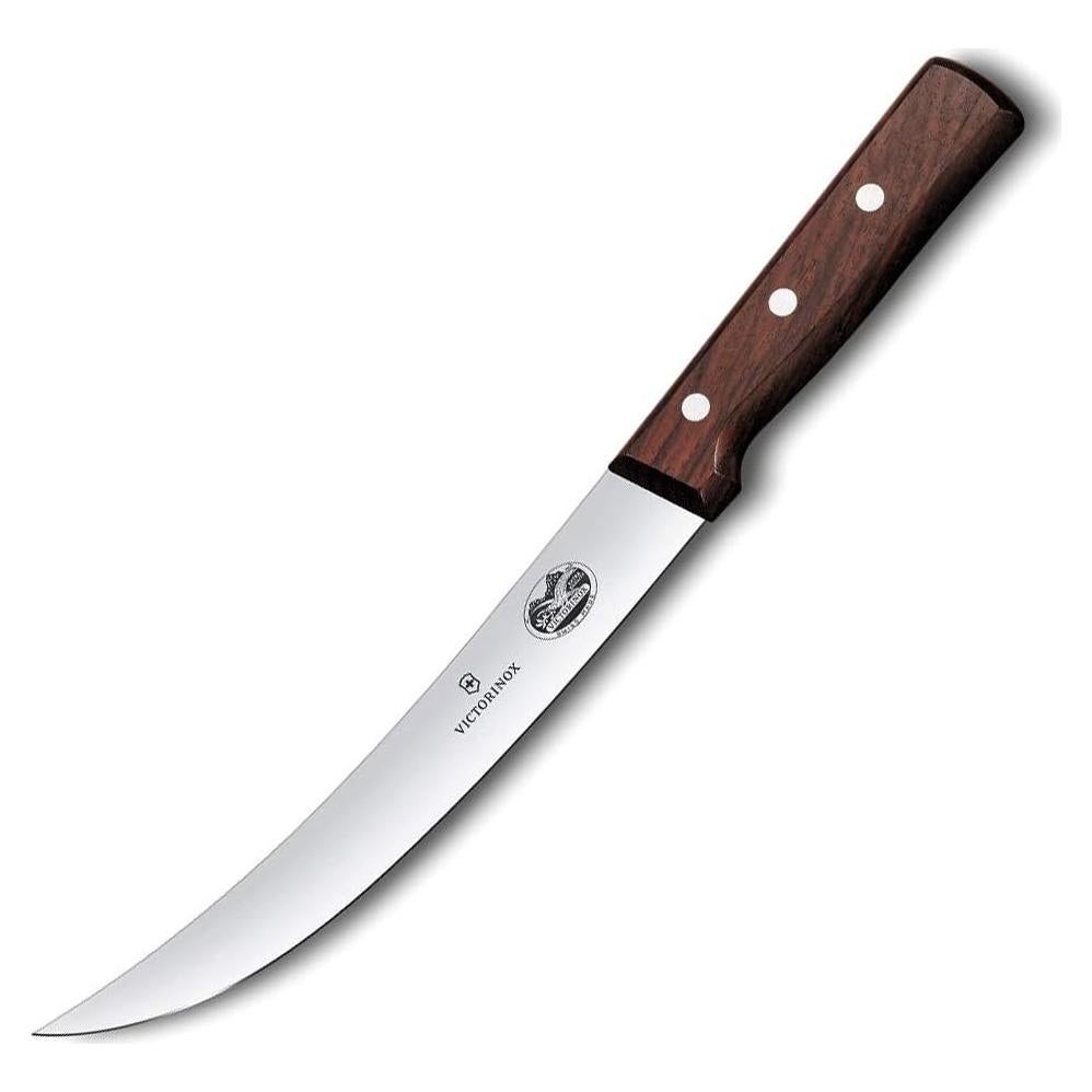 Cuchillo de Romper Curvado Victorinox 20 cm Mango Madera