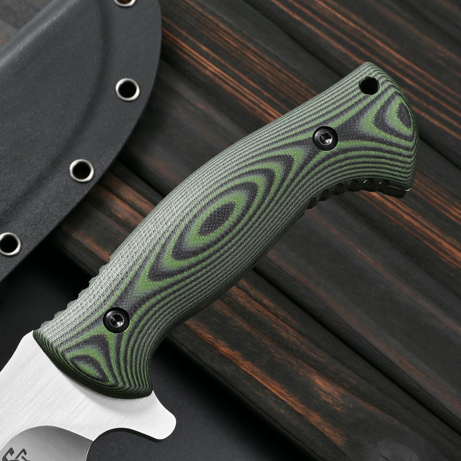 Cuchillo Fijo Sitivien ST21 Acero AUS-10 8mm Mango G10