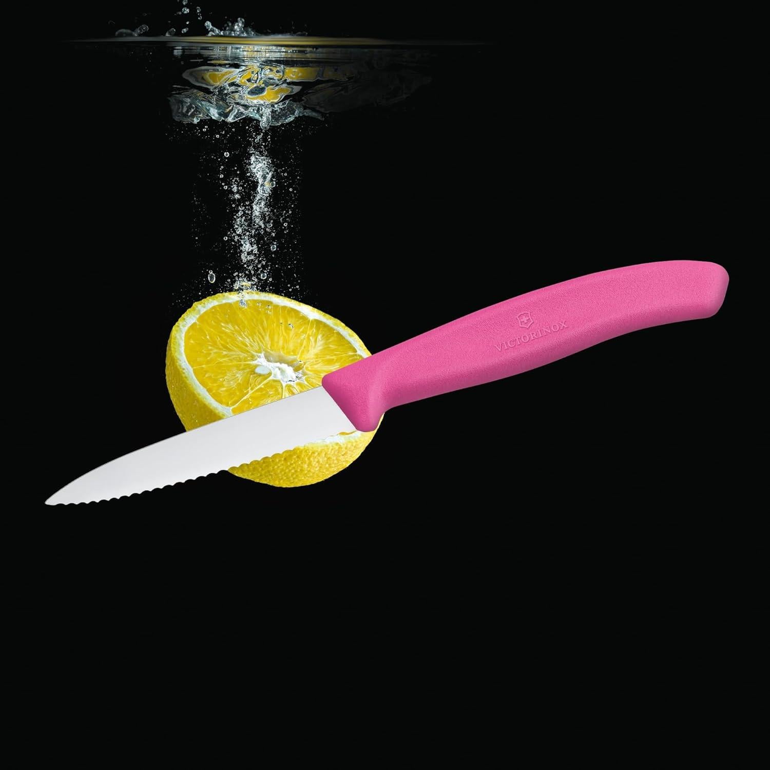 Cuchillo de Pelar Victorinox Swiss Classic Rosa 7.87 cm Serrado