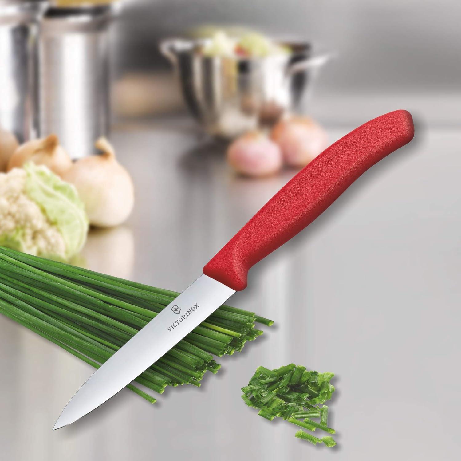 Cuchillo de Cocina Victorinox VIC-6.7701 10.16 cm Rojo