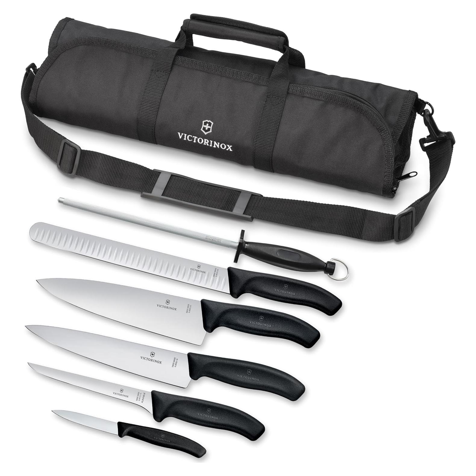 Set de Utensilios de BBQ Victorinox 7 Piezas Acero Inoxidable