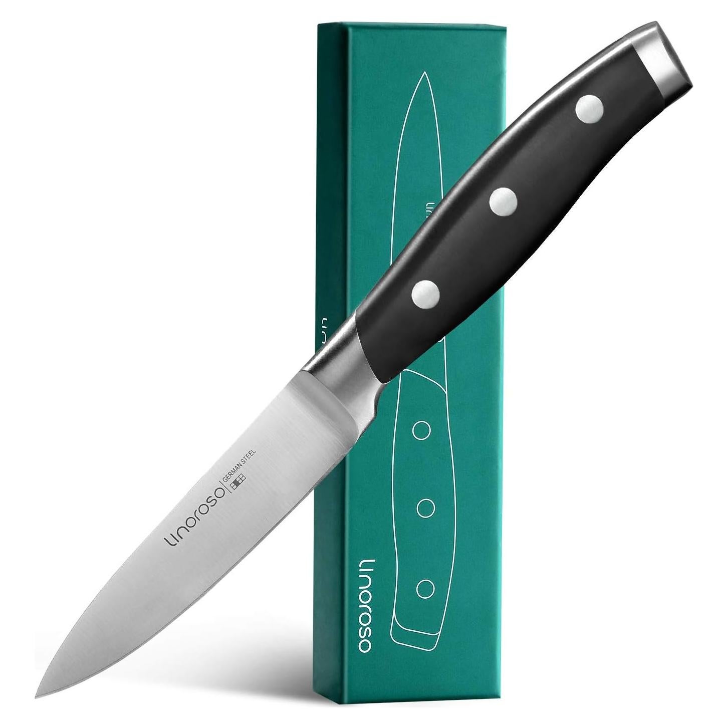 Cuchillo de Pelar Linoroso 8.9 cm Acero Inoxidable Ergonómico