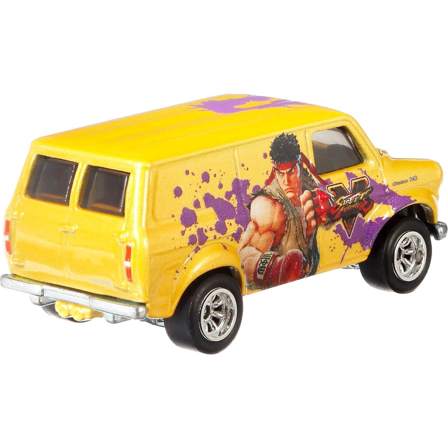 Hot Wheels Ford Transit Super Van 1:64 Detalles Realistas