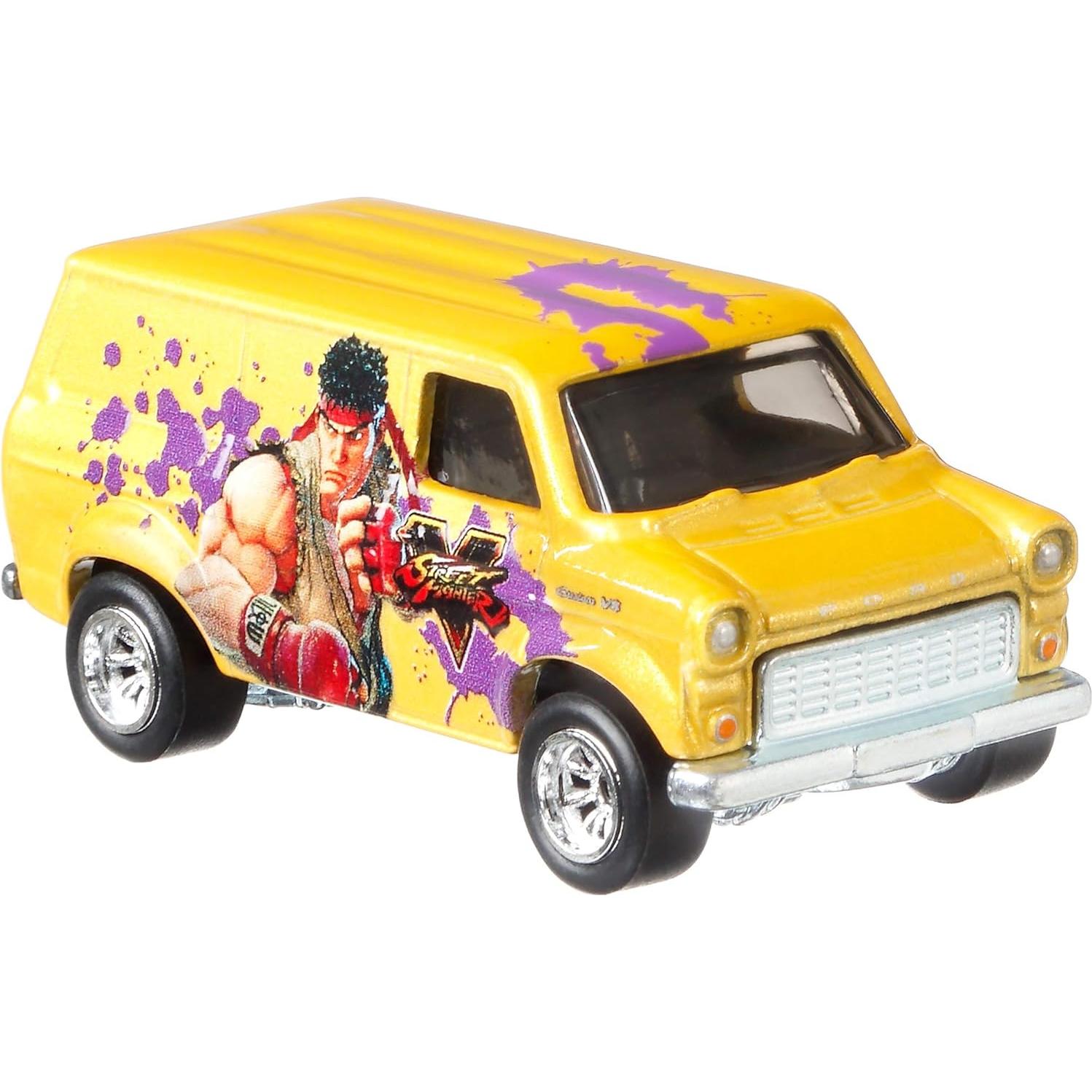 Hot Wheels Ford Transit Super Van 1:64 Detalles Realistas