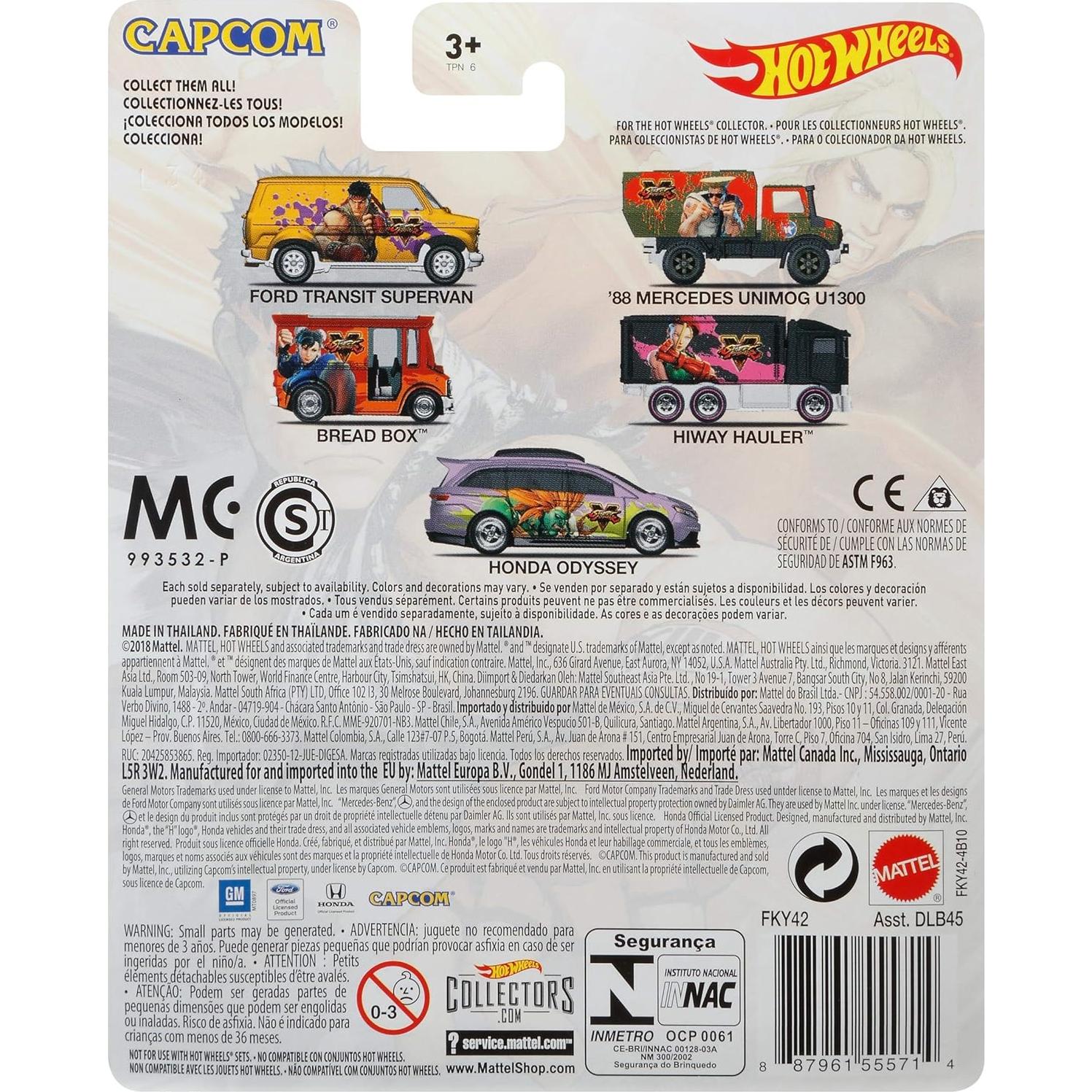 Hot Wheels Ford Transit Super Van 1:64 Detalles Realistas