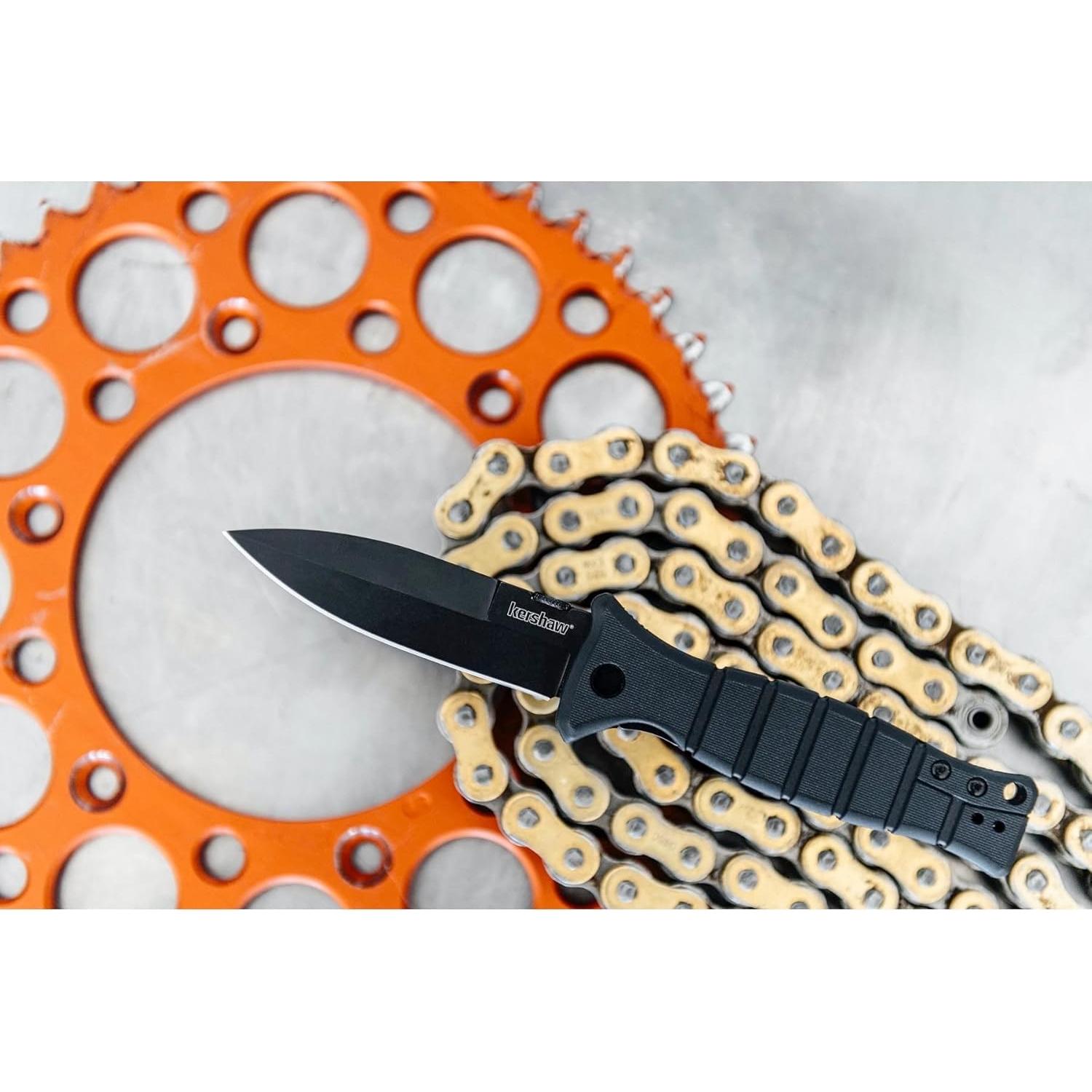 Cuchillo de Bolsillo Kershaw XCOM 9.1 cm Acero Inoxidable Negro