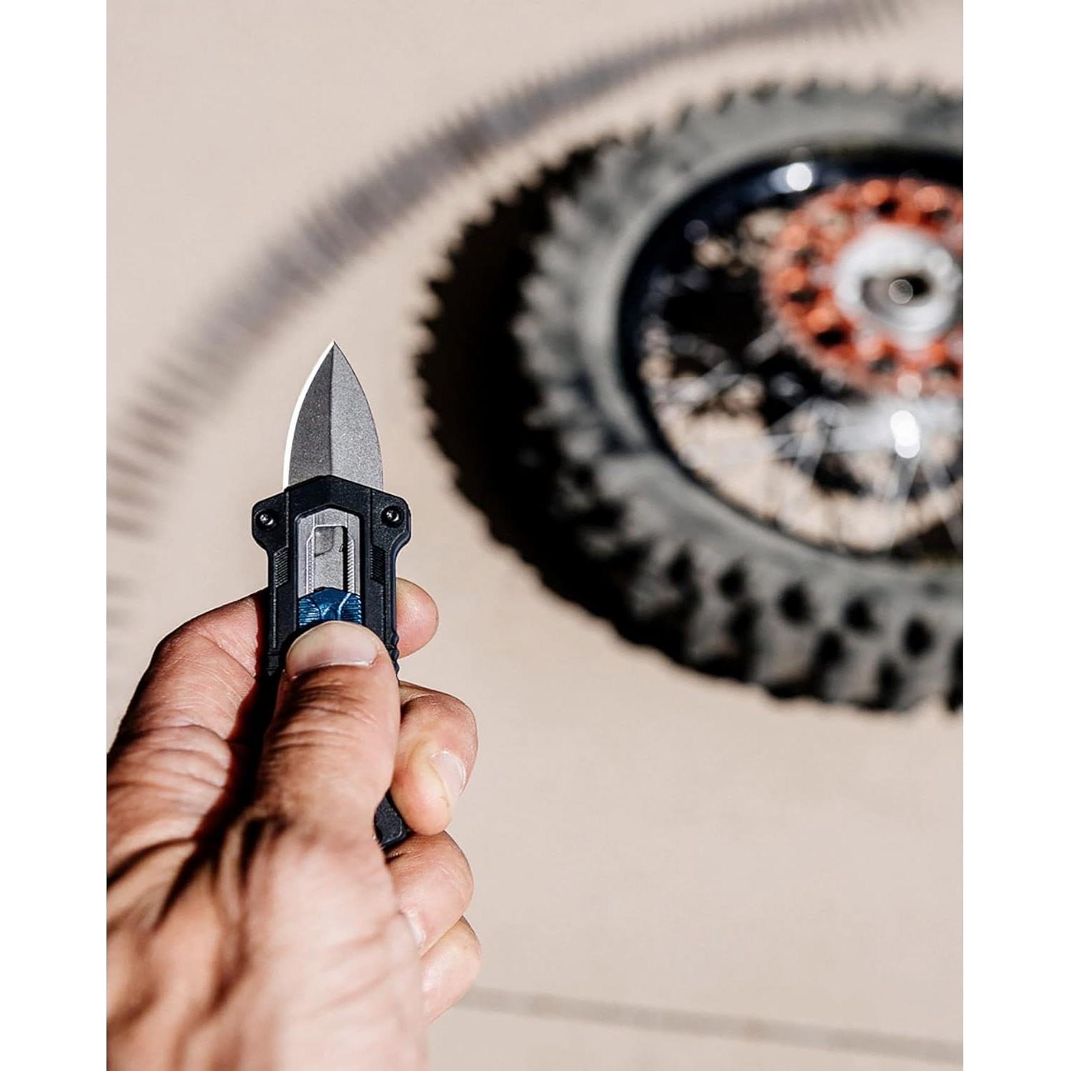 Cuchillo de bolsillo Kershaw Kapsule 4.8 cm negro plegable