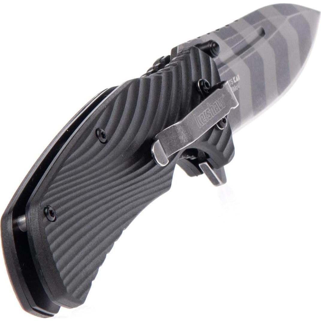 Cuchillo de bolsillo Kershaw Trace Tigerwashed 82mm Plegable