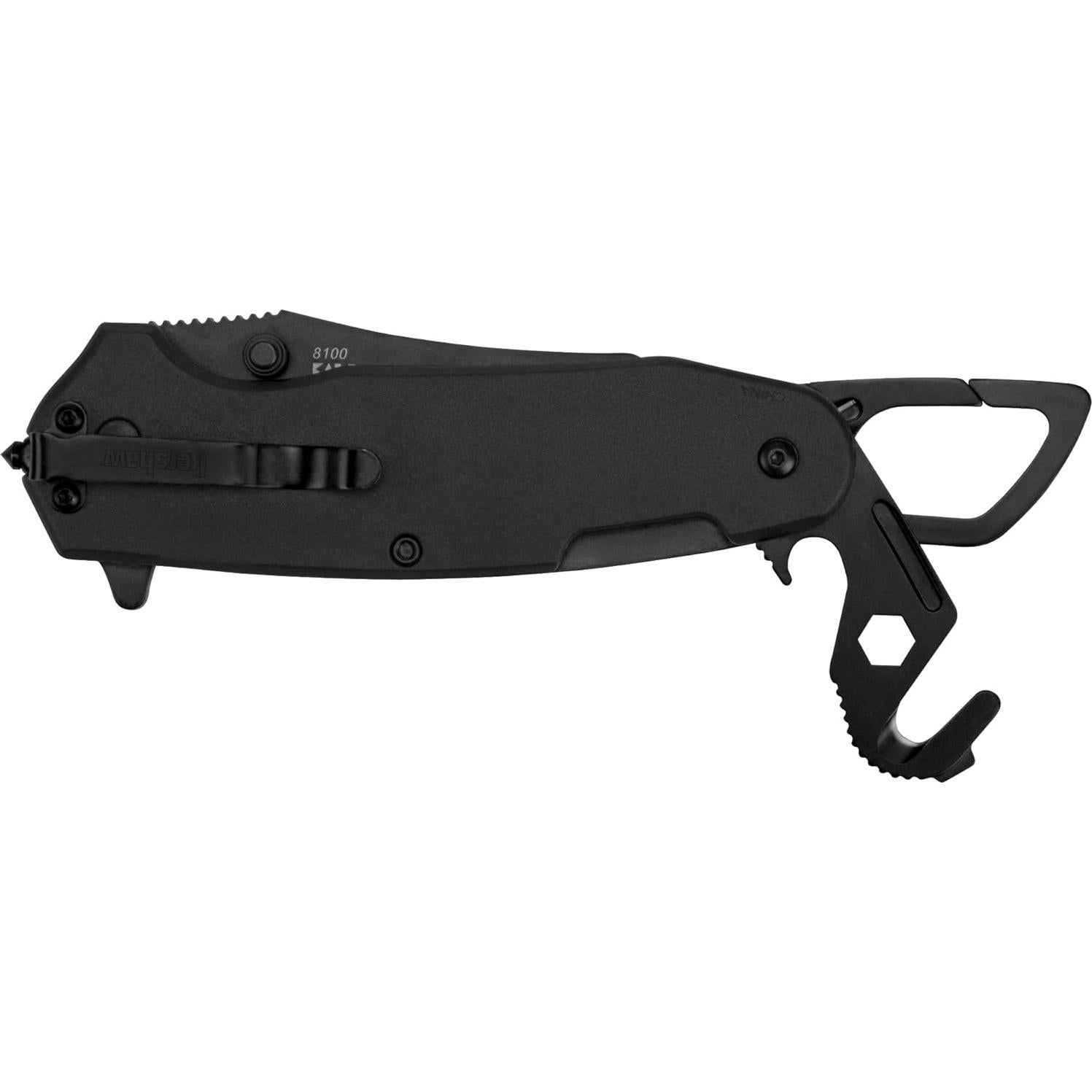 Cuchillo de bolsillo Kershaw Funxion EMT 7.62 cm negro multifuncional
