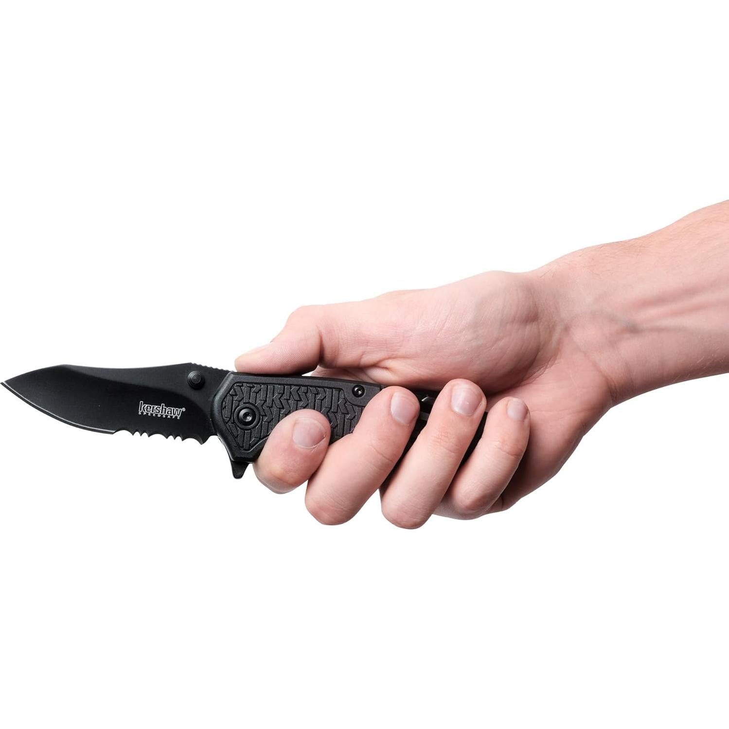 Cuchillo de bolsillo Kershaw Funxion EMT 7.62 cm negro multifuncional