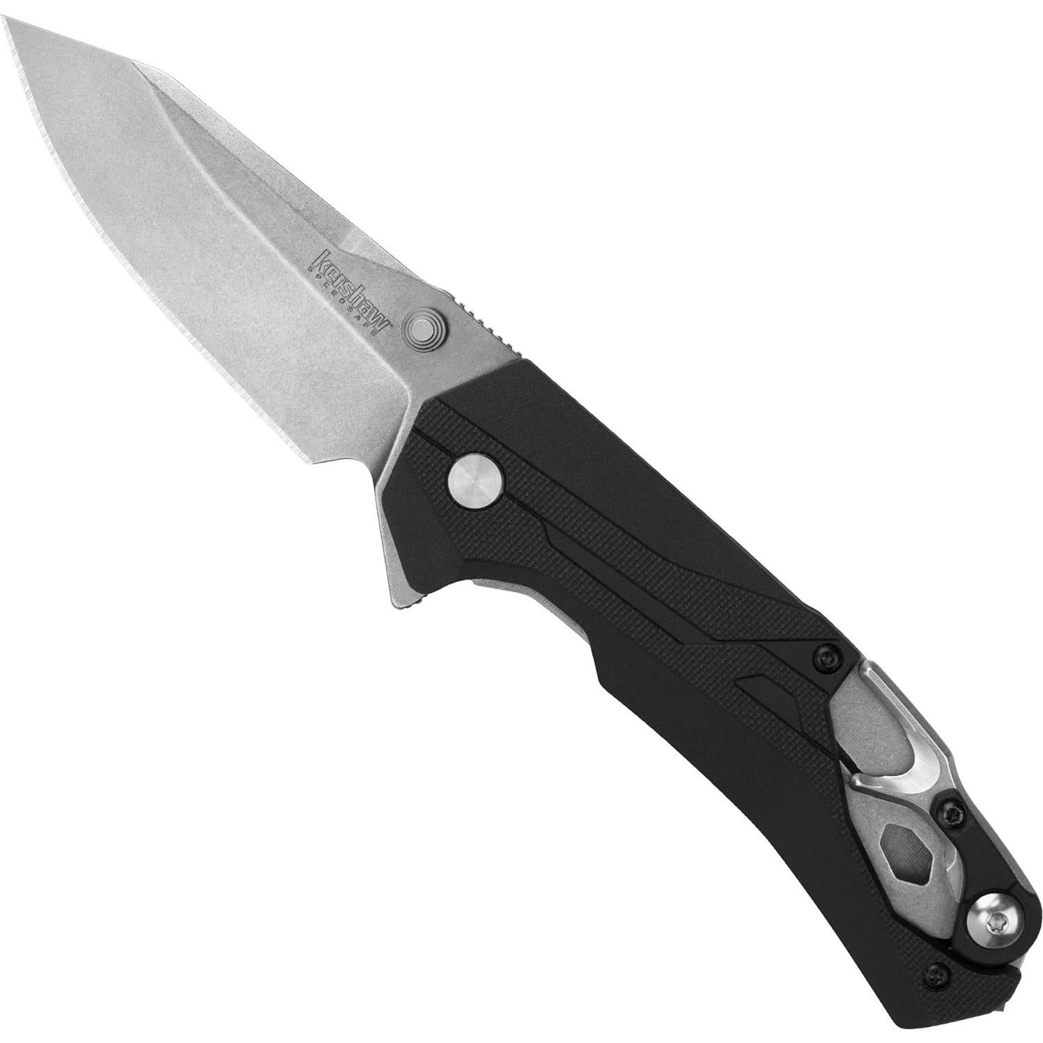 Cuchillo de bolsillo Kershaw Drivetrain 8.1 cm negro plegable
