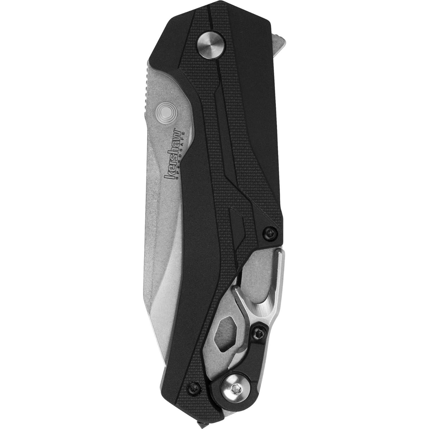 Cuchillo de bolsillo Kershaw Drivetrain 8.1 cm negro plegable