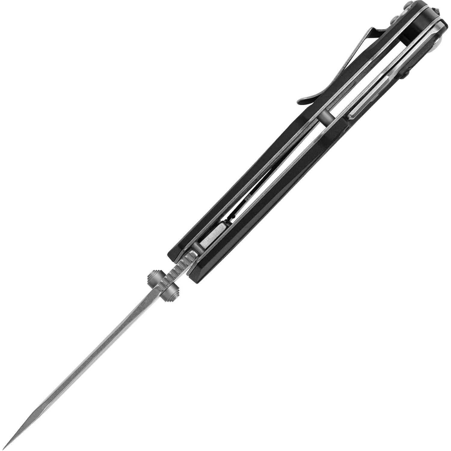 Cuchillo de bolsillo Kershaw Drivetrain 8.1 cm negro plegable