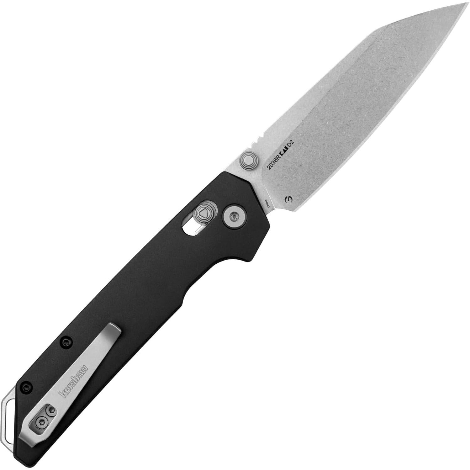 Cuchillo de bolsillo Kershaw Iridium Reverse Tanto 8.6 cm D2