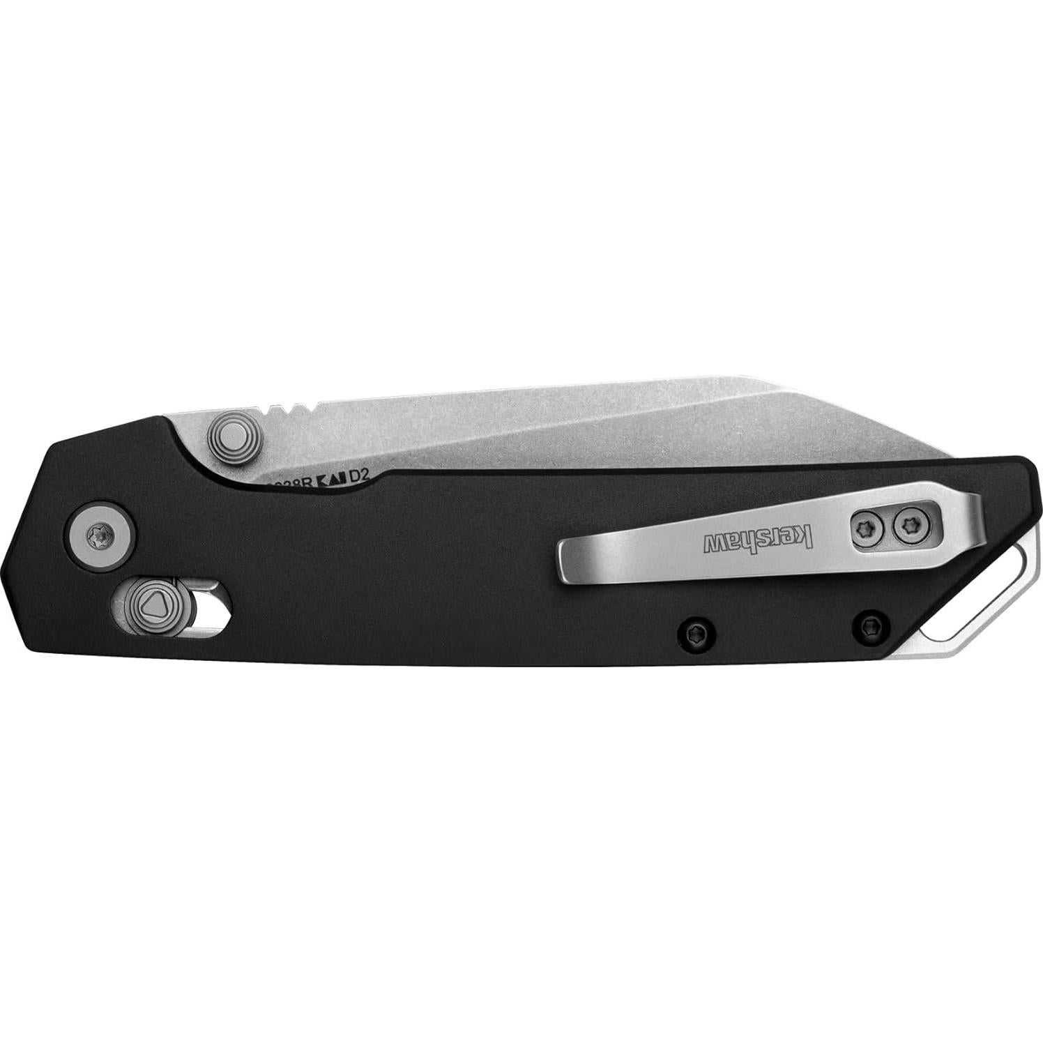 Cuchillo de bolsillo Kershaw Iridium Reverse Tanto 8.6 cm D2