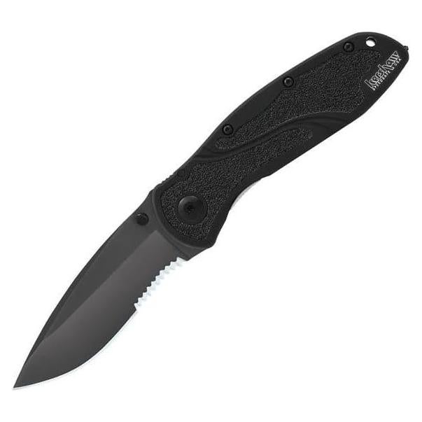 Cuchillo de bolsillo Kershaw Blur con rompedor de vidrio, 8.64 cm