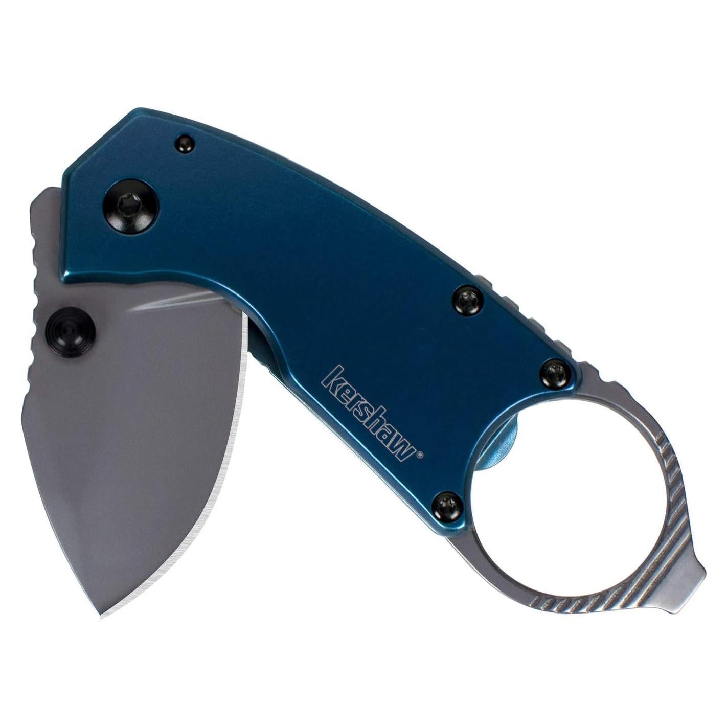 Cuchillo de bolsillo Kershaw Antic 4.8 cm acero inoxidable azul
