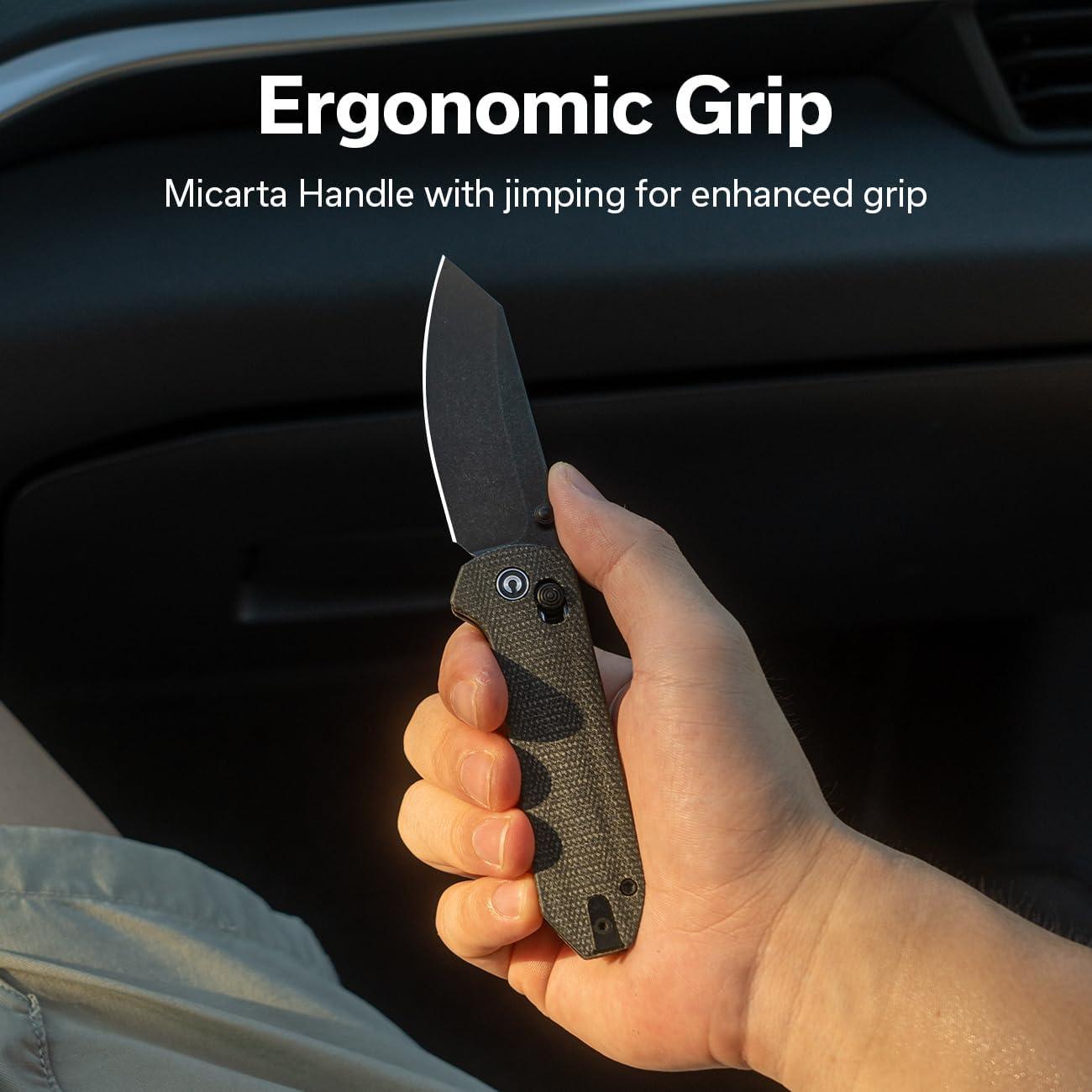 Cuchillo Plegable CIVIVI Yonder Verde Oscuro 7.32 cm EDC