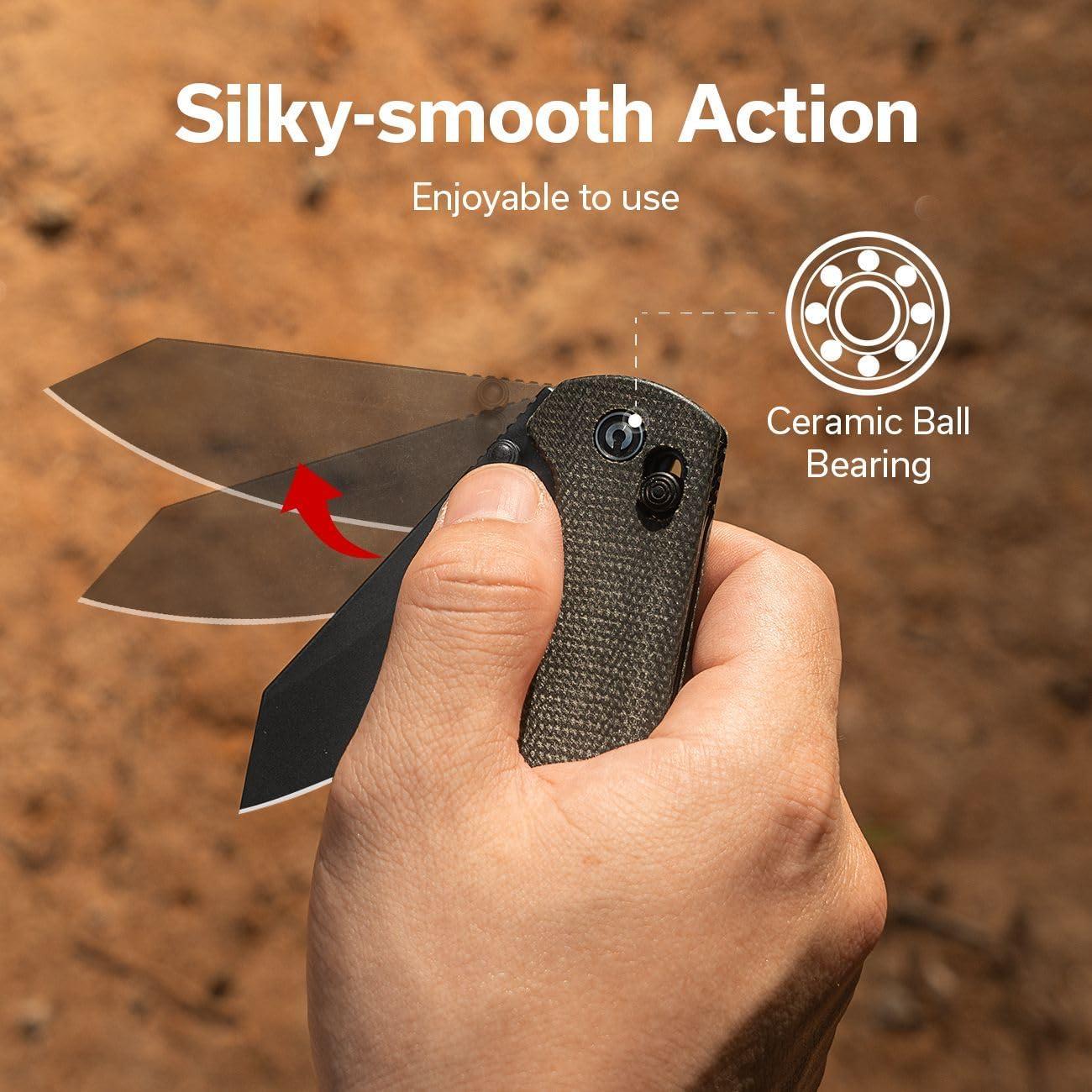 Cuchillo Plegable CIVIVI Yonder Verde Oscuro 7.32 cm EDC