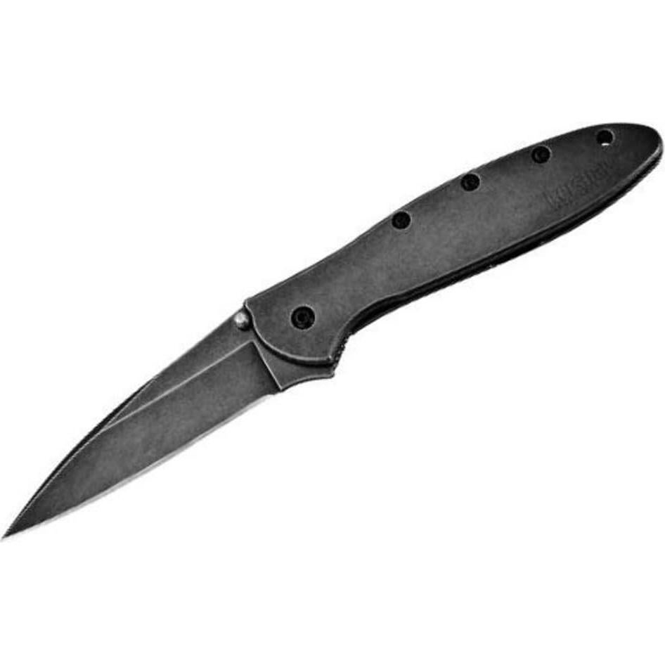 Cuchillo de bolsillo Kershaw Leek BlackWash 7.62 cm acero