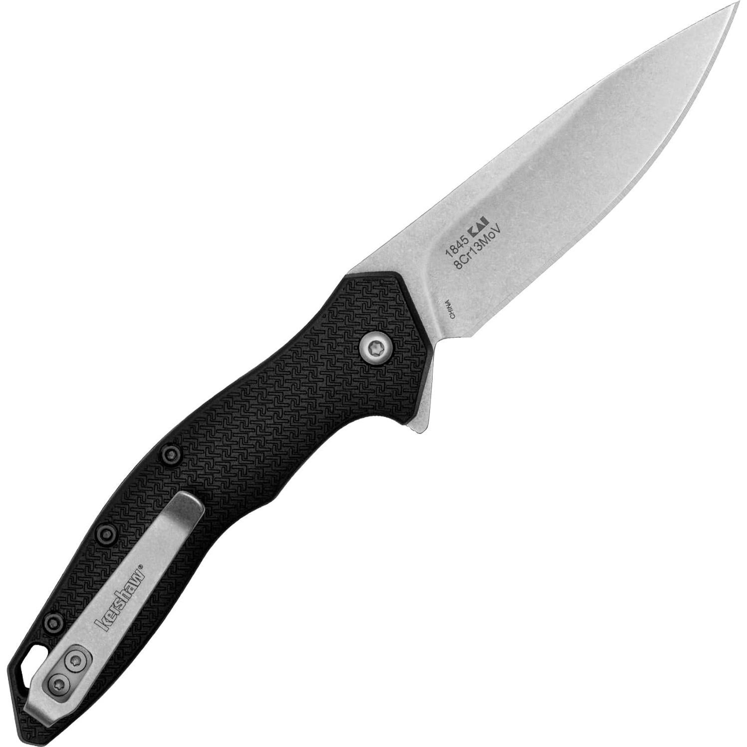 Cuchillo de bolsillo Kershaw Shoreline 18.03 cm negro
