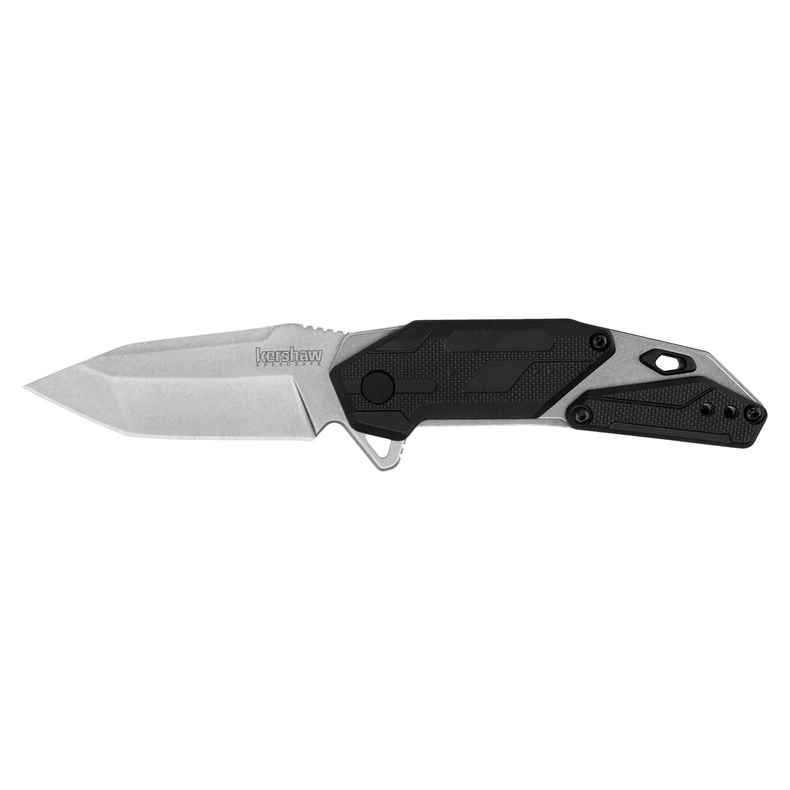 Cuchillo de bolsillo Kershaw Jetpack, 7 cm hoja, negro