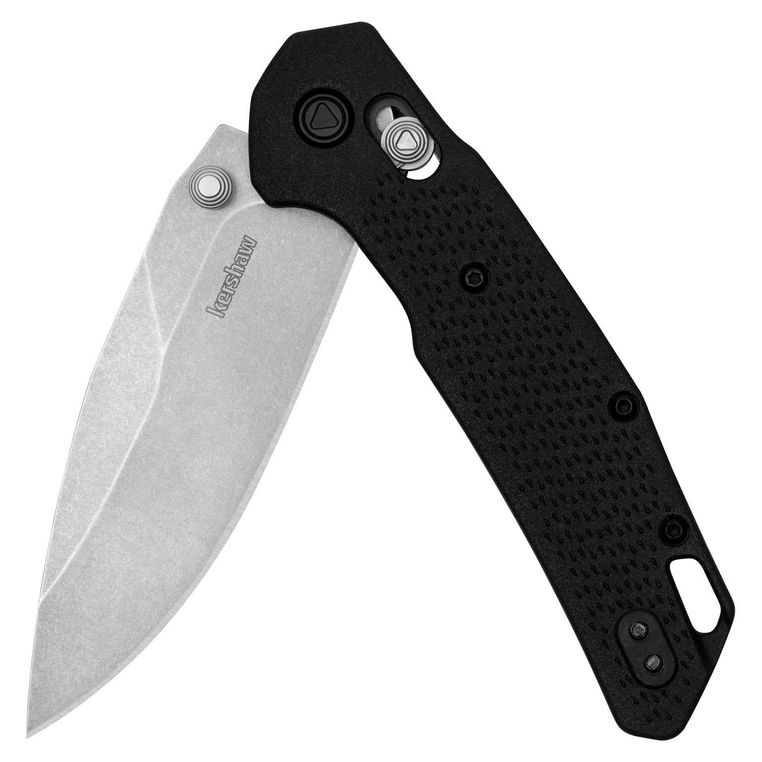 Cuchillo de bolsillo Kershaw Heist, acero D2 8.3 cm, negro