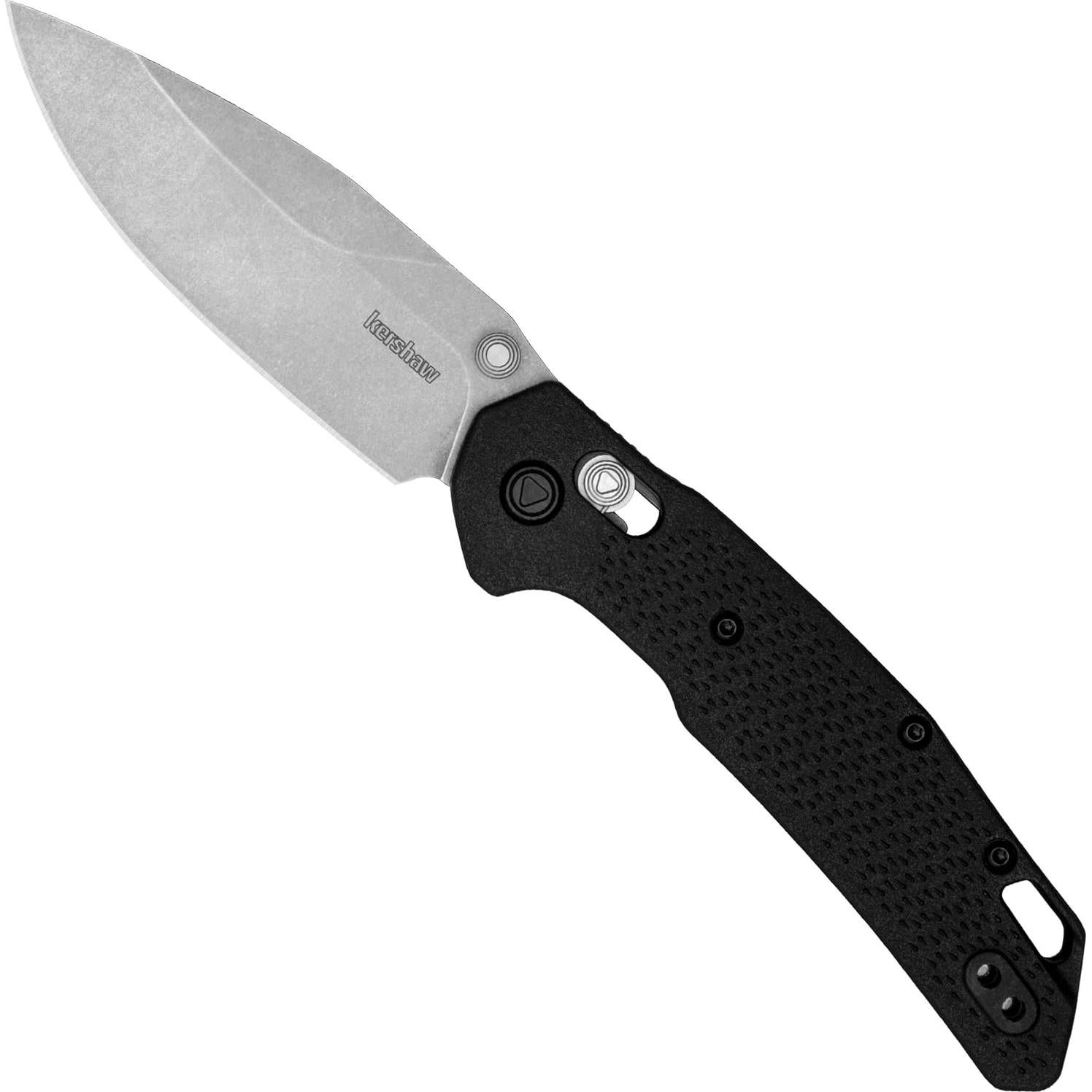 Cuchillo de bolsillo Kershaw Heist, acero D2 8.3 cm, negro