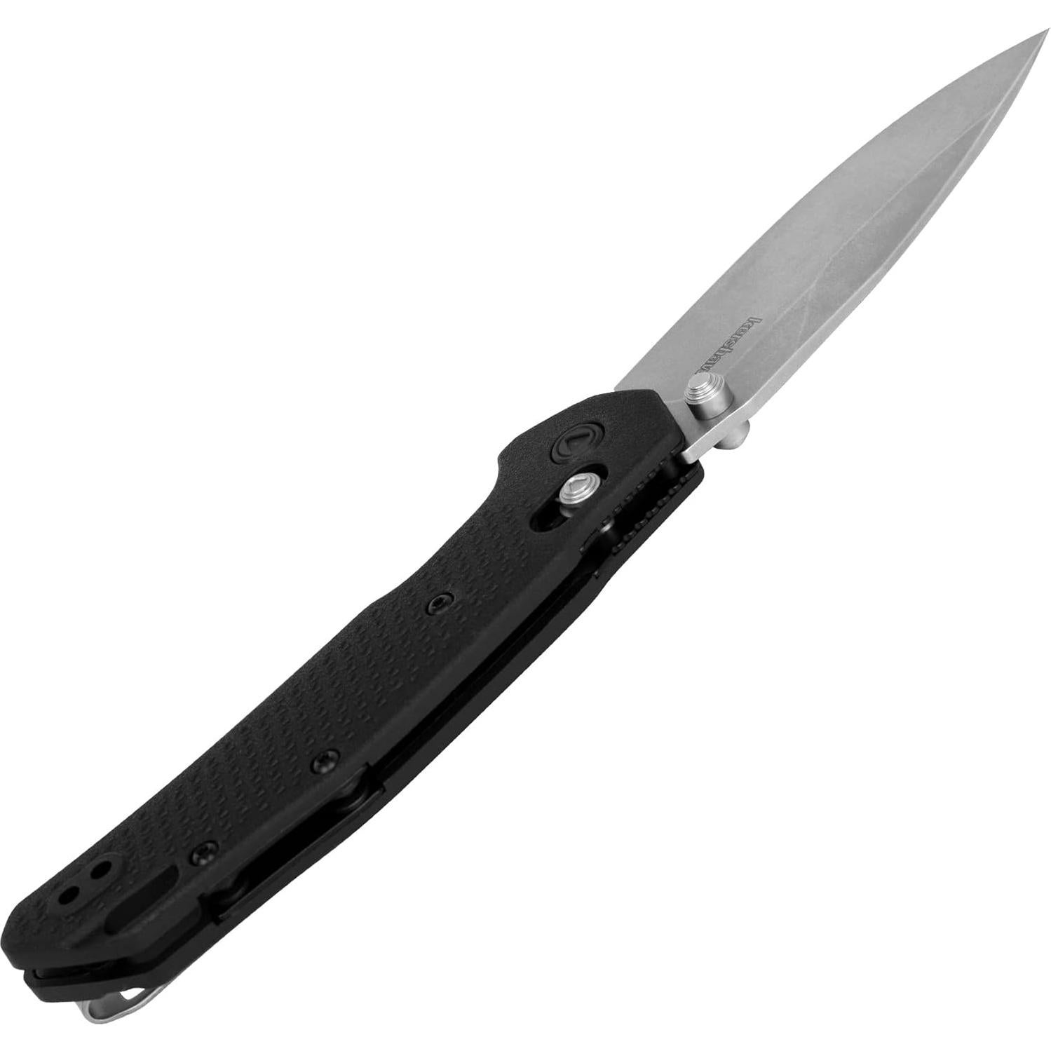 Cuchillo de bolsillo Kershaw Heist, acero D2 8.3 cm, negro