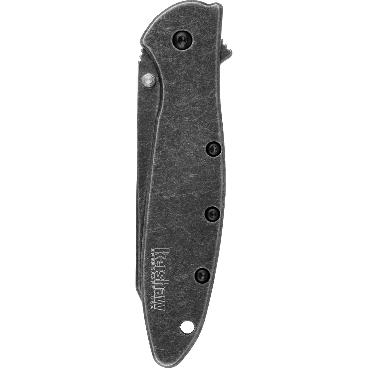 Cuchillo Kershaw Random Leek Blackwash 7.62 cm Acero Inoxidable