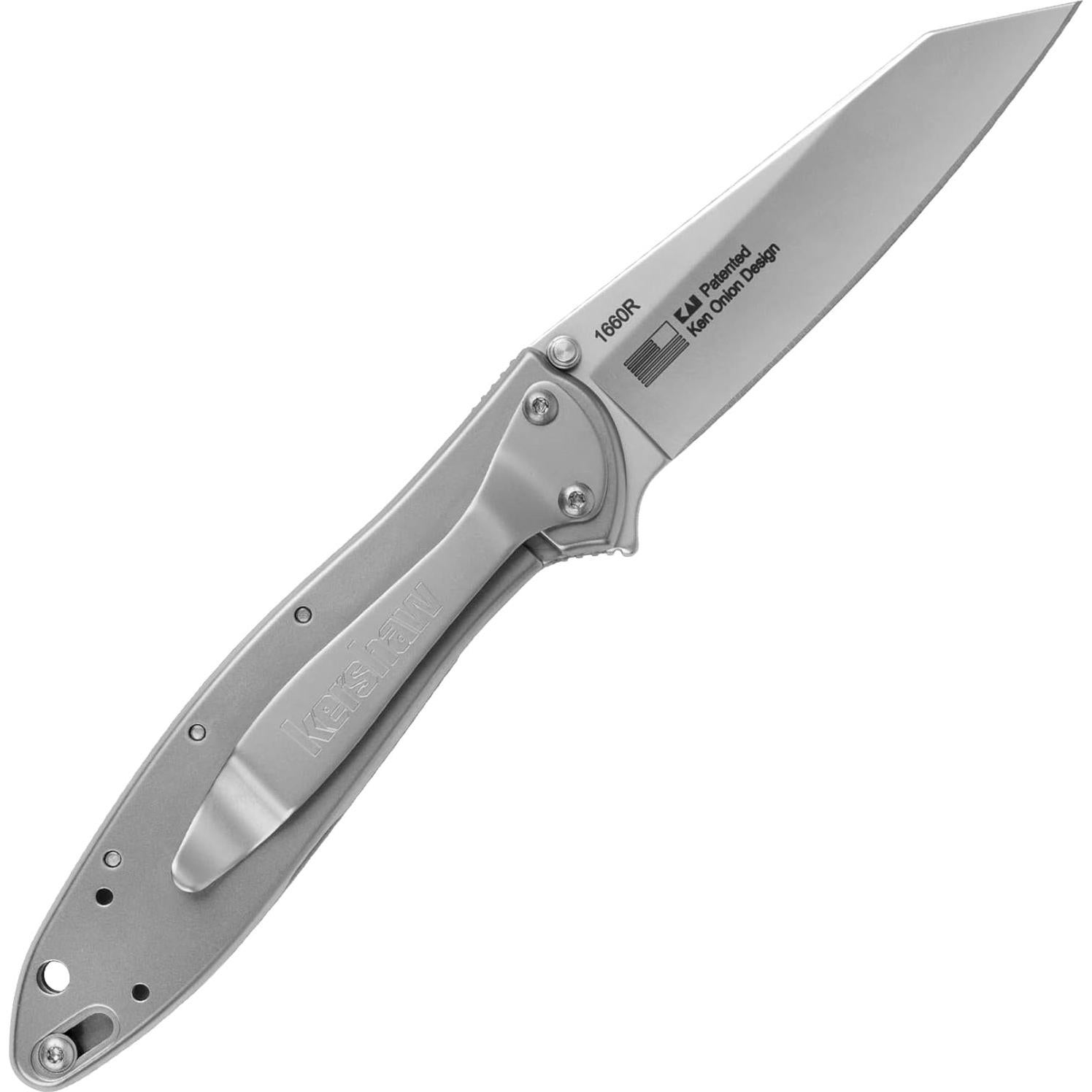 Cuchillo de bolsillo Kershaw Random Leek 7.62 cm Acero Inoxidable
