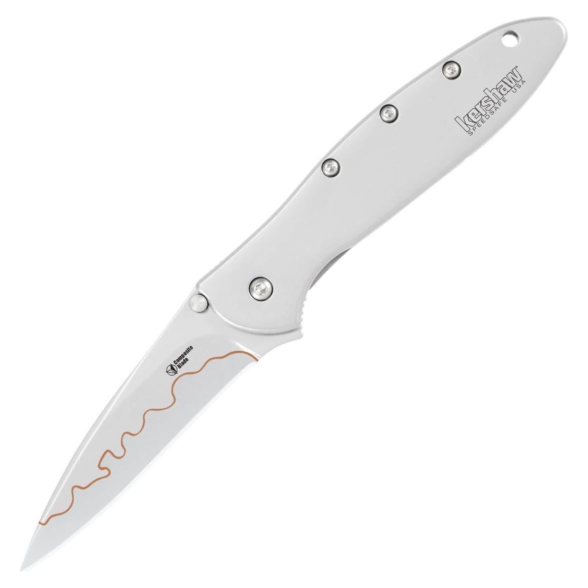 Cuchillo Plegable Kershaw Leek 3" Acero D2 y 14C28N