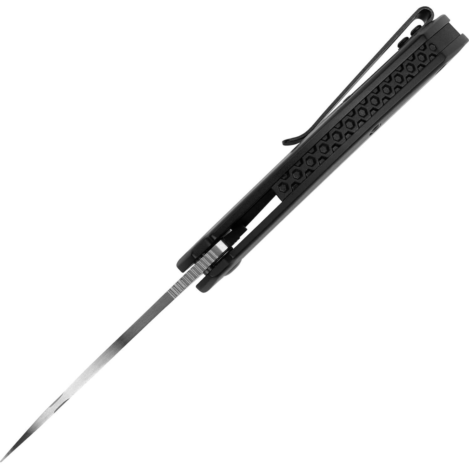 Cuchillo de bolsillo Kershaw Turismo D2 negro 7.4 cm