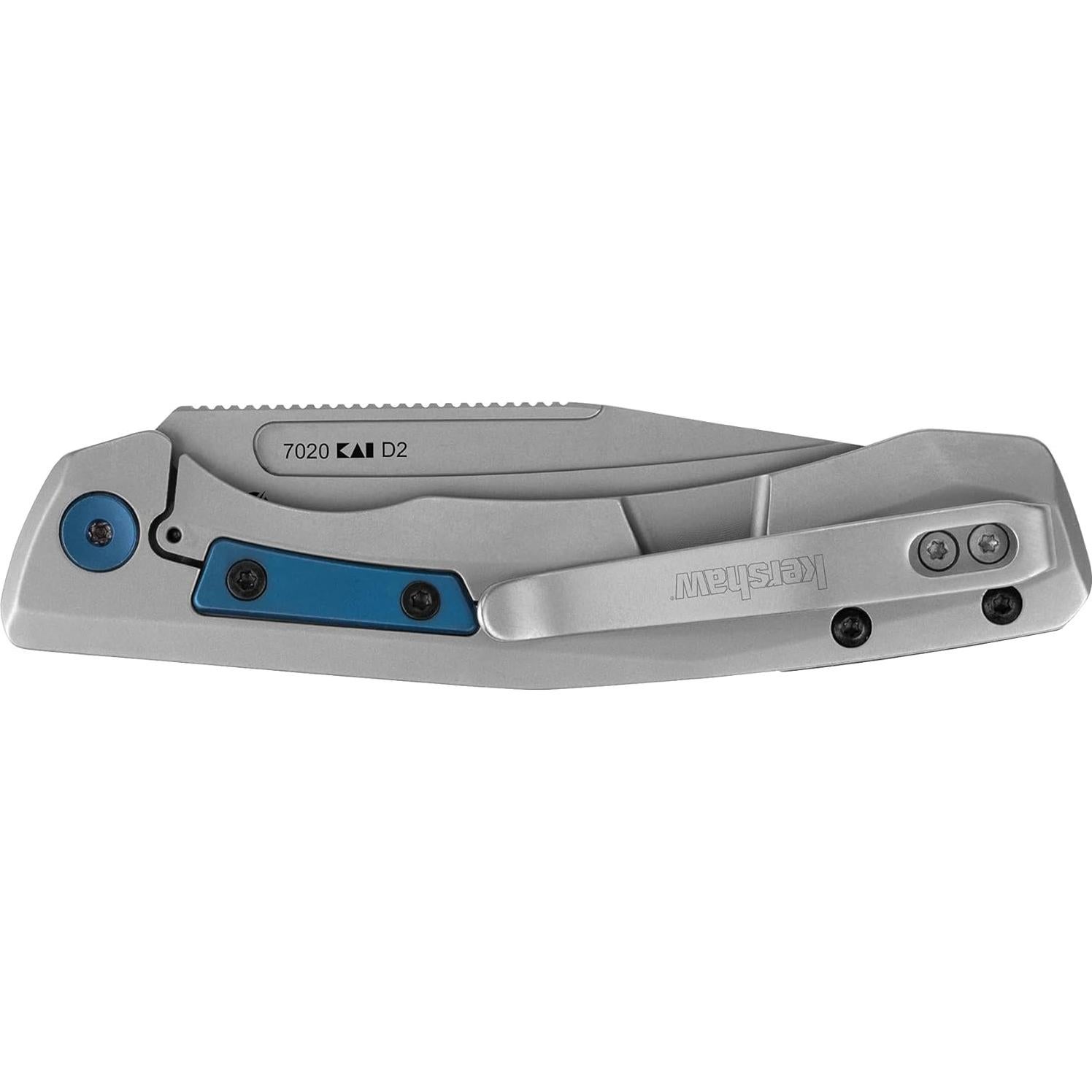 Cuchillo de bolsillo Kershaw Highball XL 8.4 cm acero D2 gris