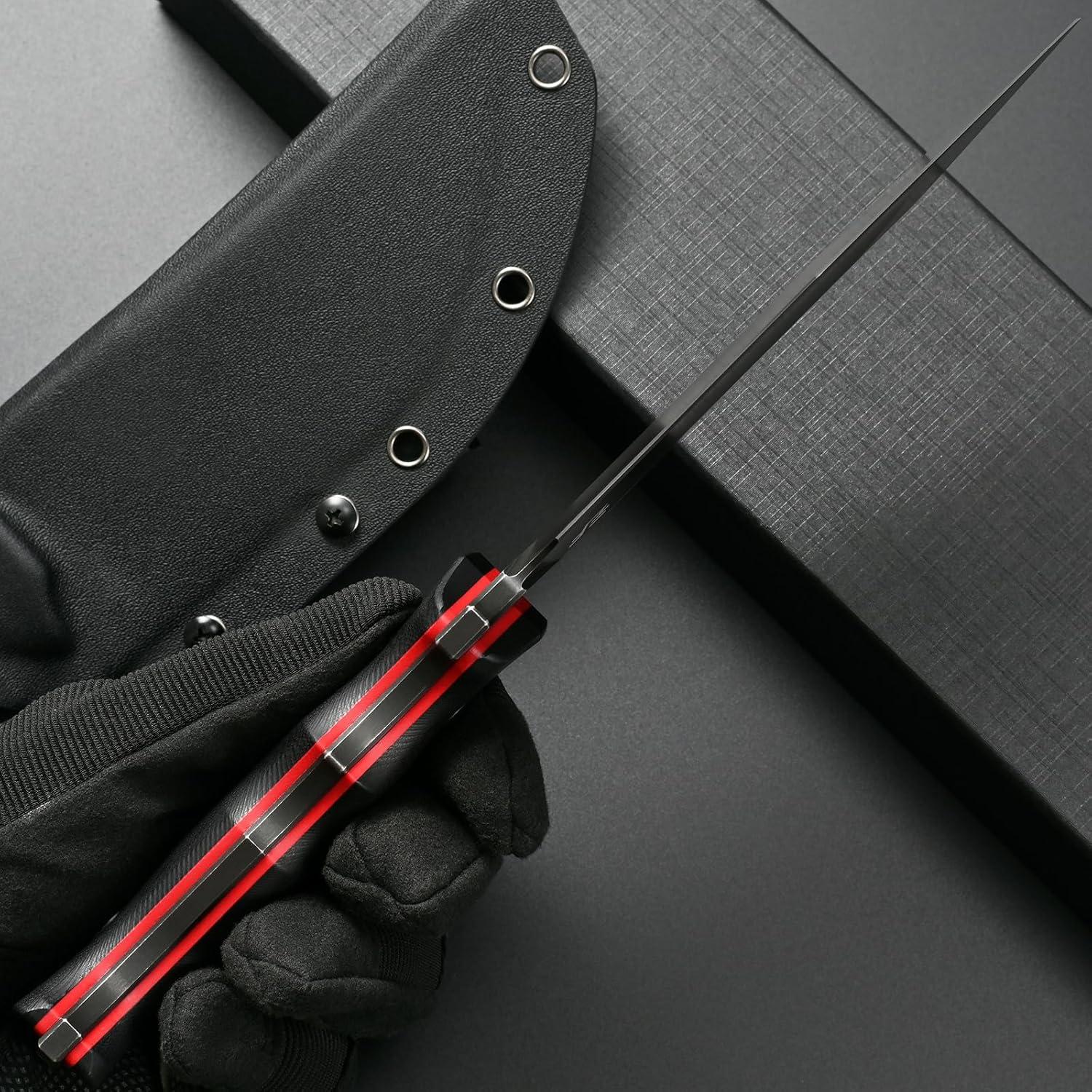 Cuchillo Fijo Eafengrow EF156 Acero AUS-10 Mango G10 15.3 cm