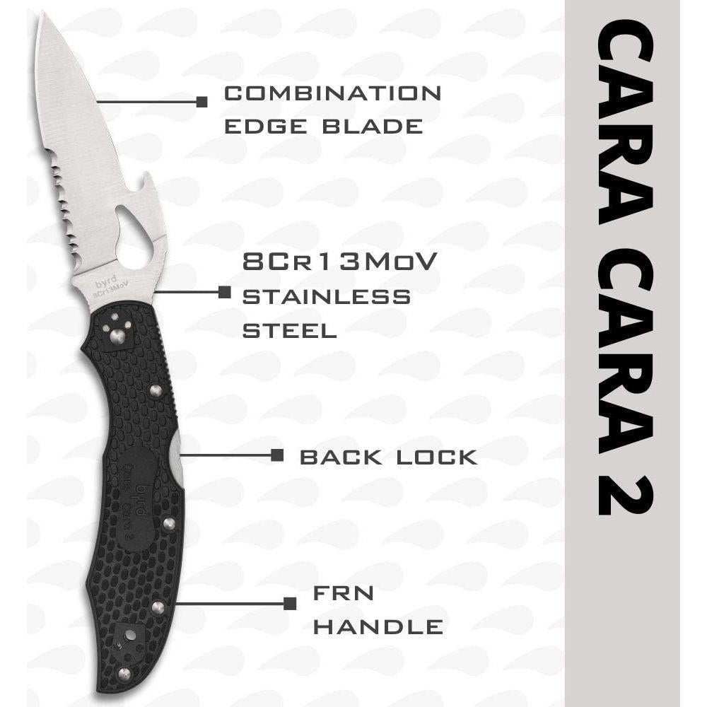 Cuchillo Spyderco Cara Cara 2 Ligero con Abrepuertas Emerson