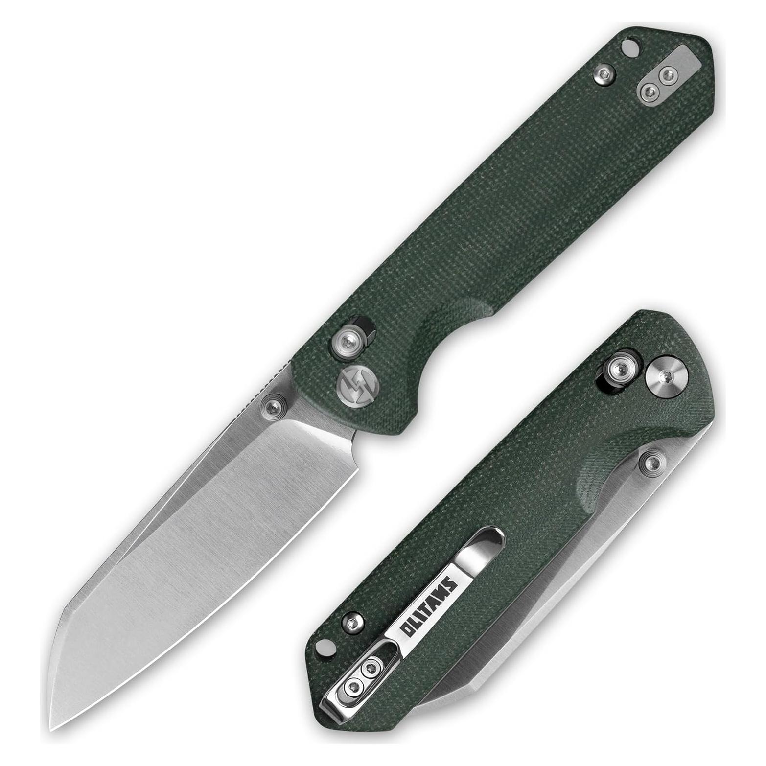 Cuchillo Plegable EDC OLITANS G062 Acero 14C28N 8.5cm