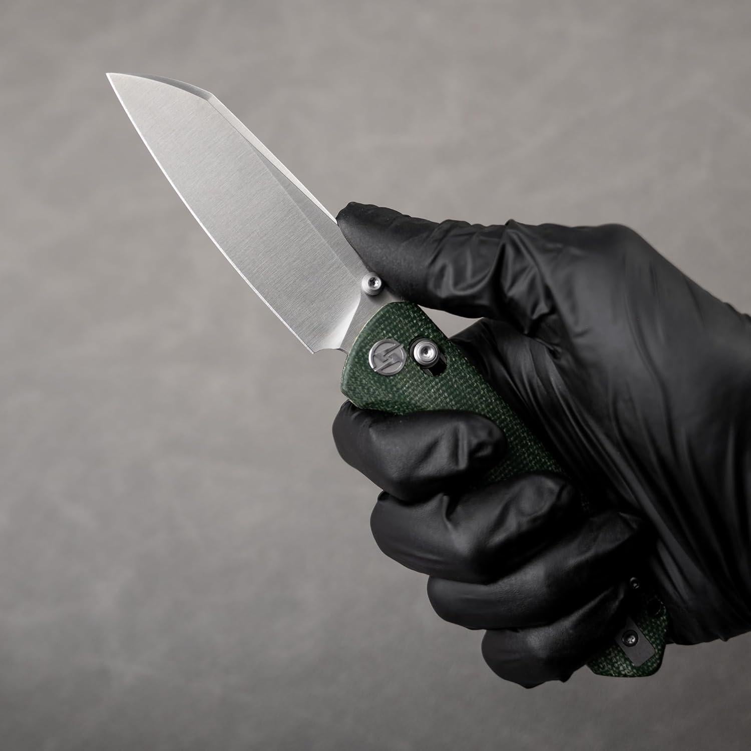 Cuchillo Plegable EDC OLITANS G062 Acero 14C28N 8.5cm