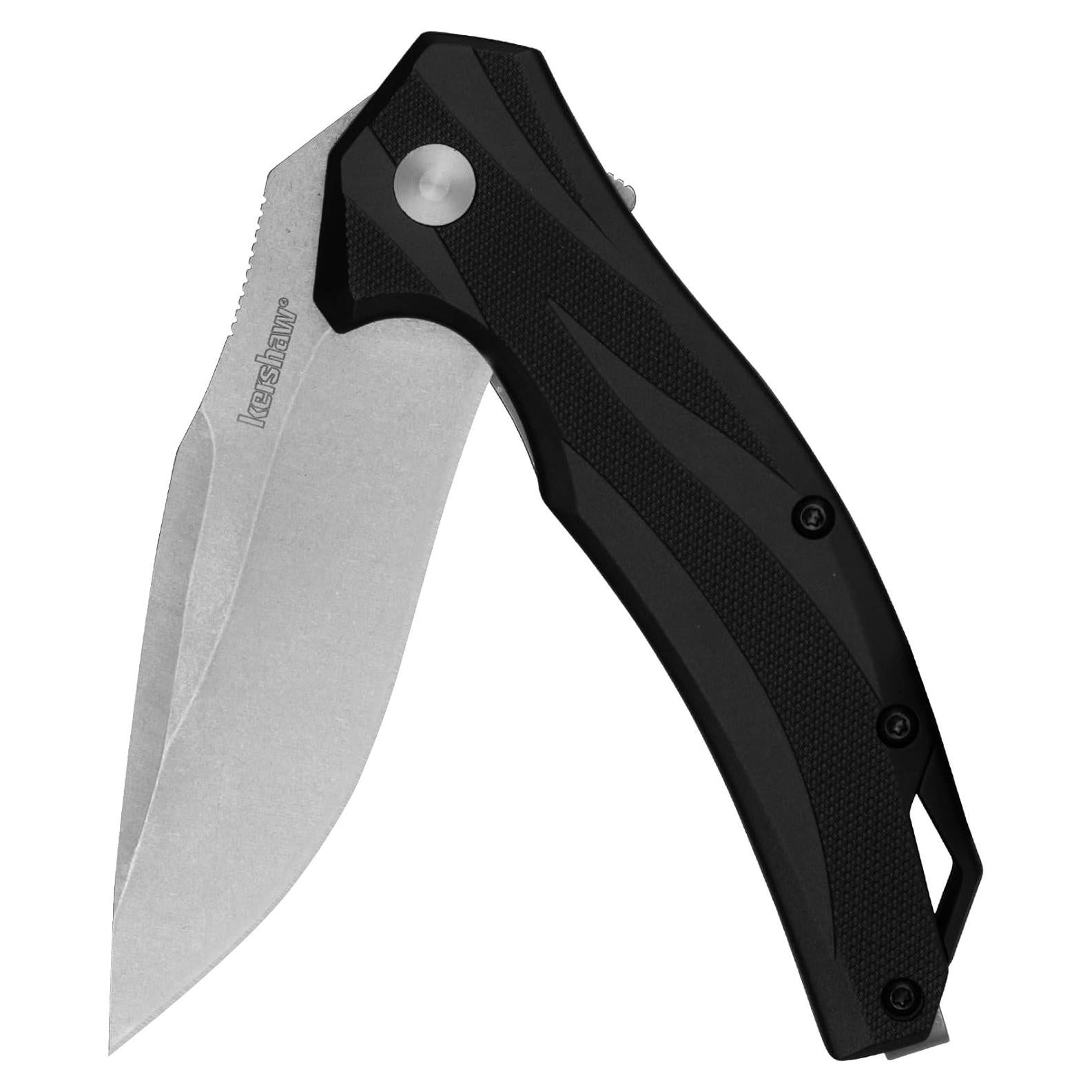 Cuchillo de bolsillo Kershaw Lateral 4.3" Plegable Negro